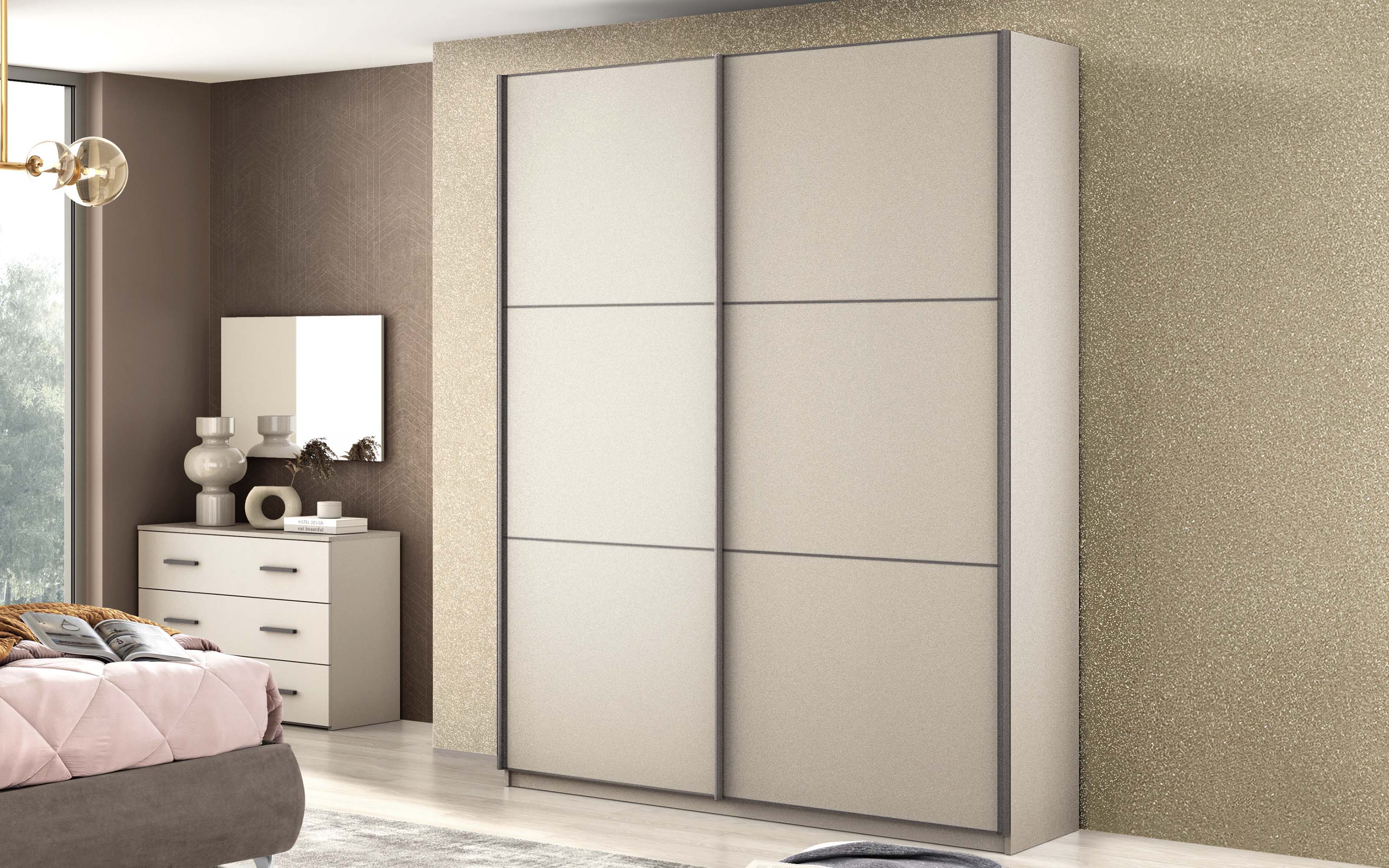 Armadio ante scorrevoli zinco: Marina Mondo Convenienza