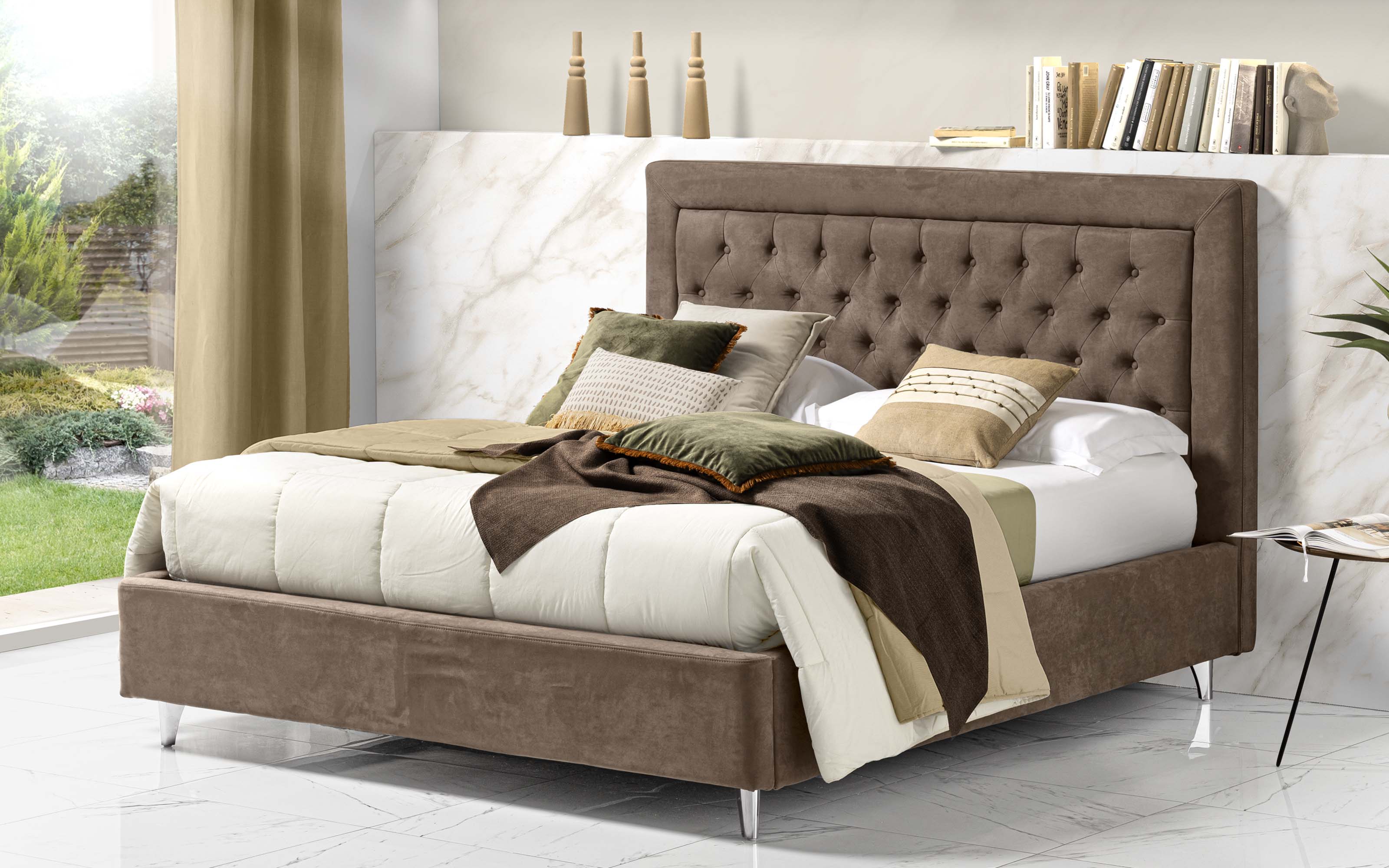 Completo Letto Policotone Matrimoniale Shabby Con 2 Federe – Fantasie E Colori Vari (ZMATR-81, Matrimoniale)