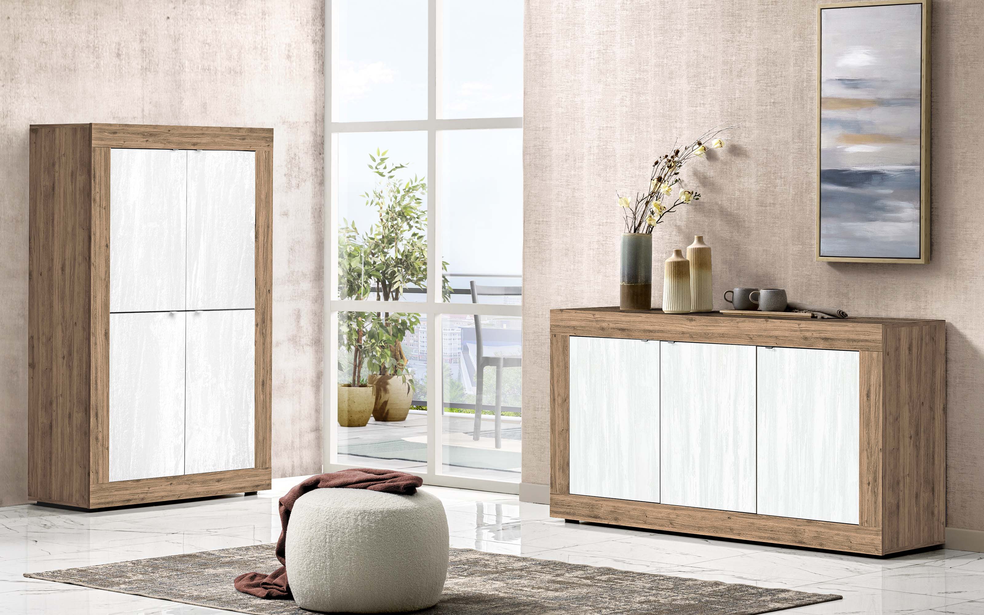 Soggiorni Moderni Madie E Credenze Mondo Convenienza Madia Basic