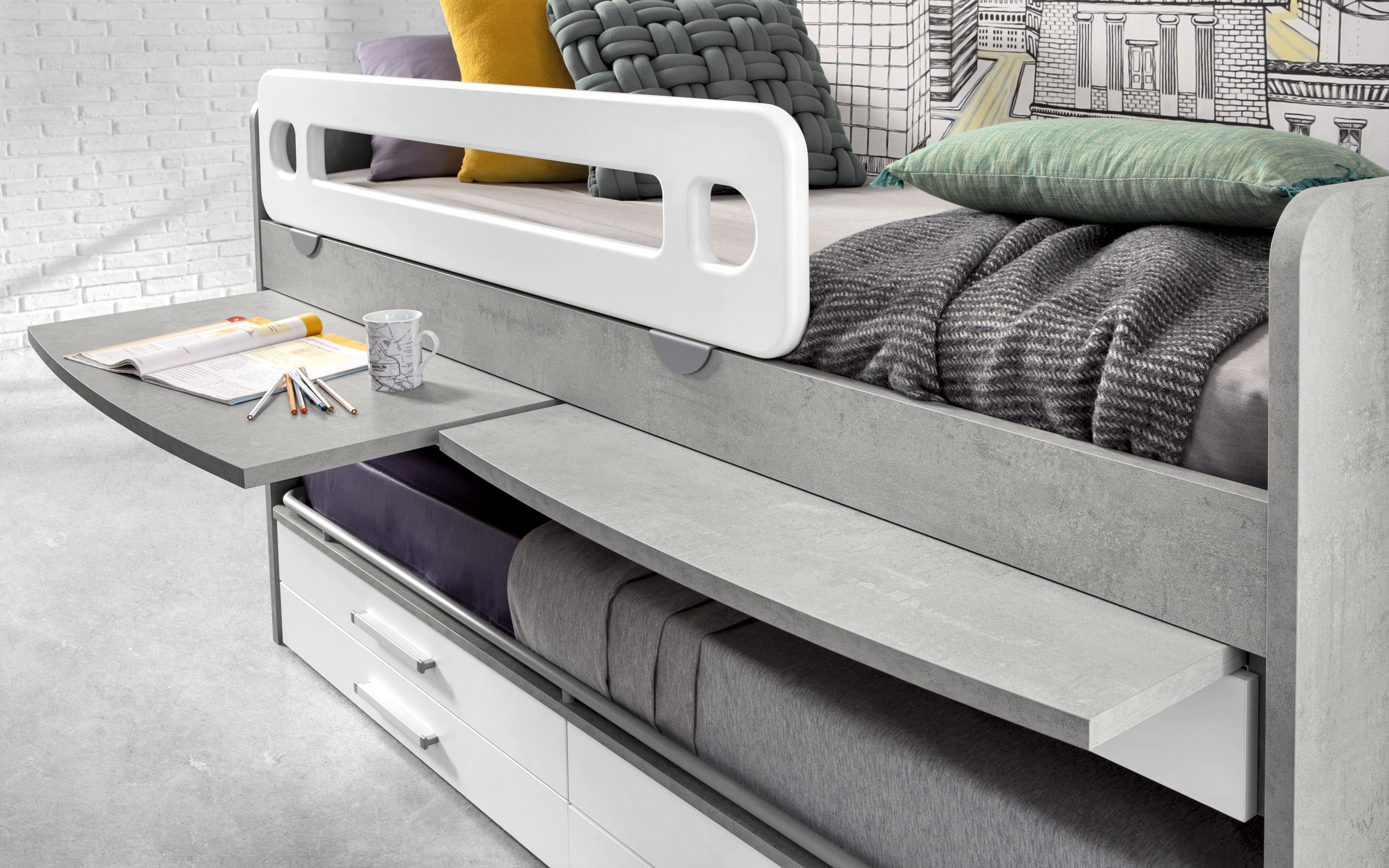 Letto Estraibile Letto Sospeso Mondo Convenienza Cameretta Per