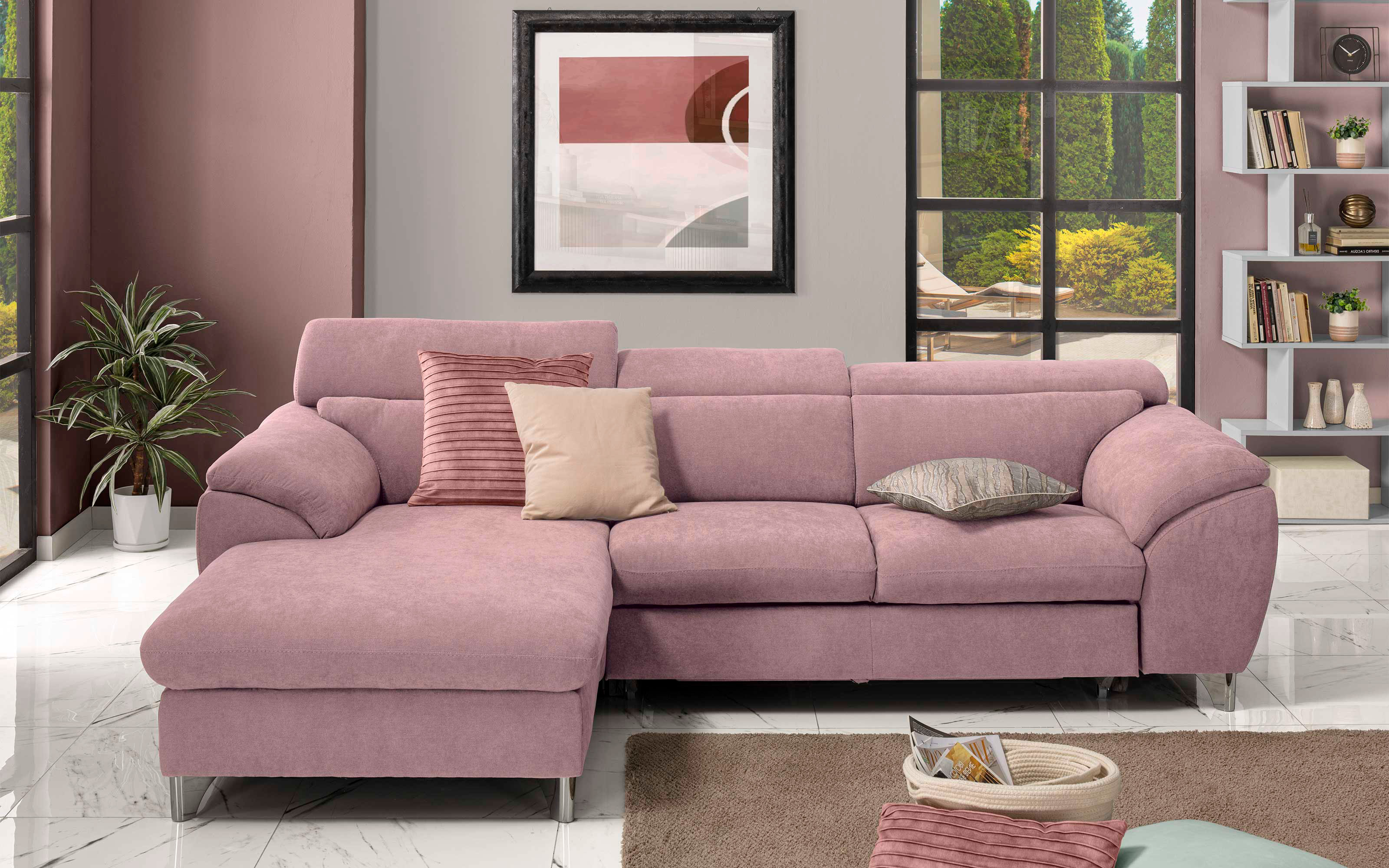 Divano Moderno Divano Letto Viola Mondo Convenienza Convenienza