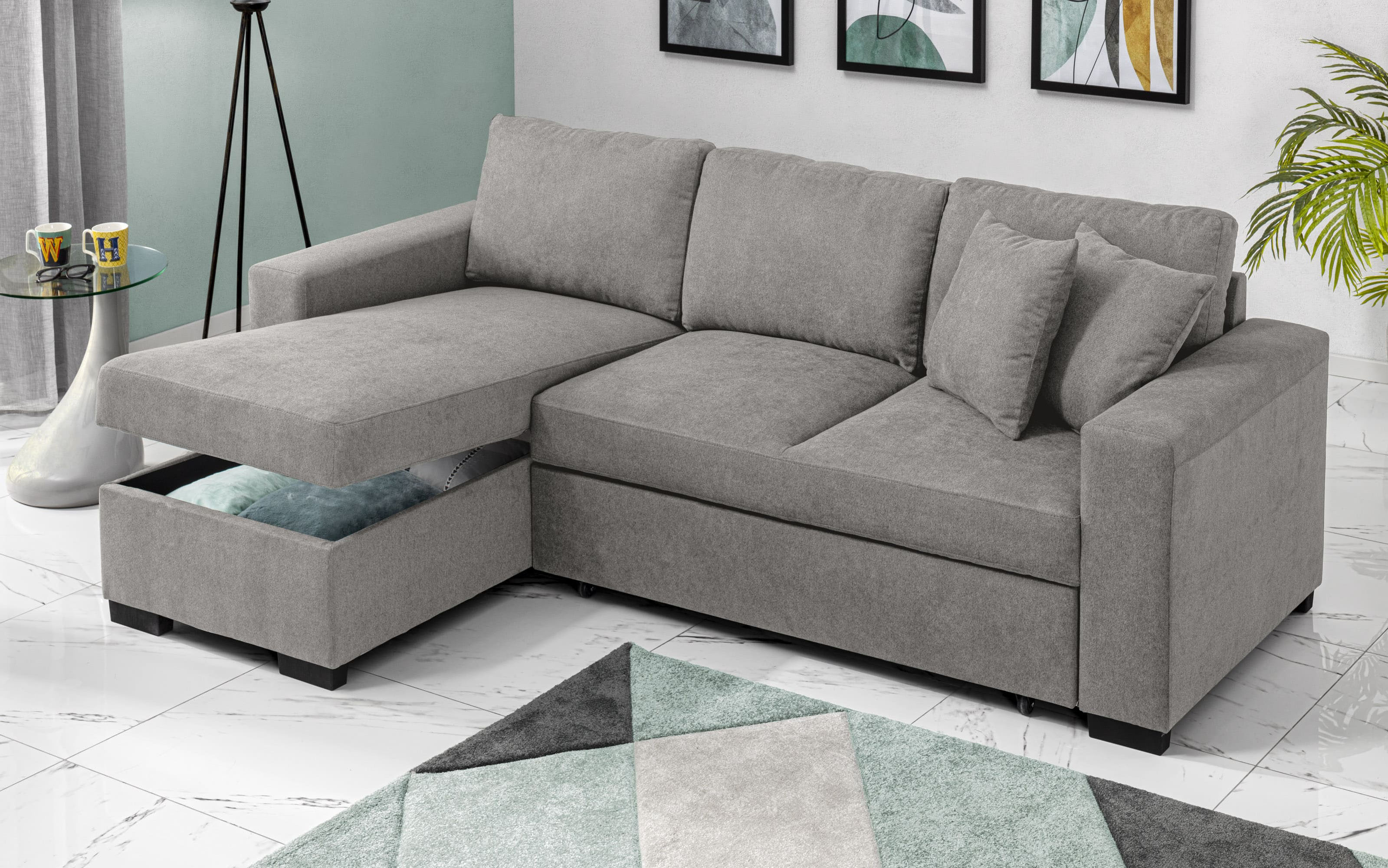 Divano Letto contenitore, angolare: Liberty Mondo Convenienza