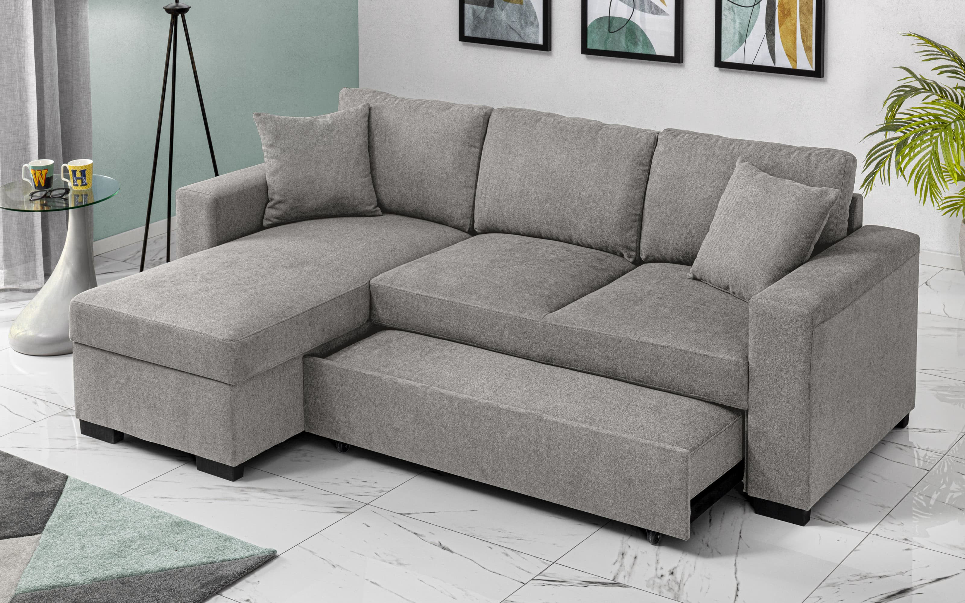 Divano Letto contenitore, angolare: Liberty Mondo Convenienza