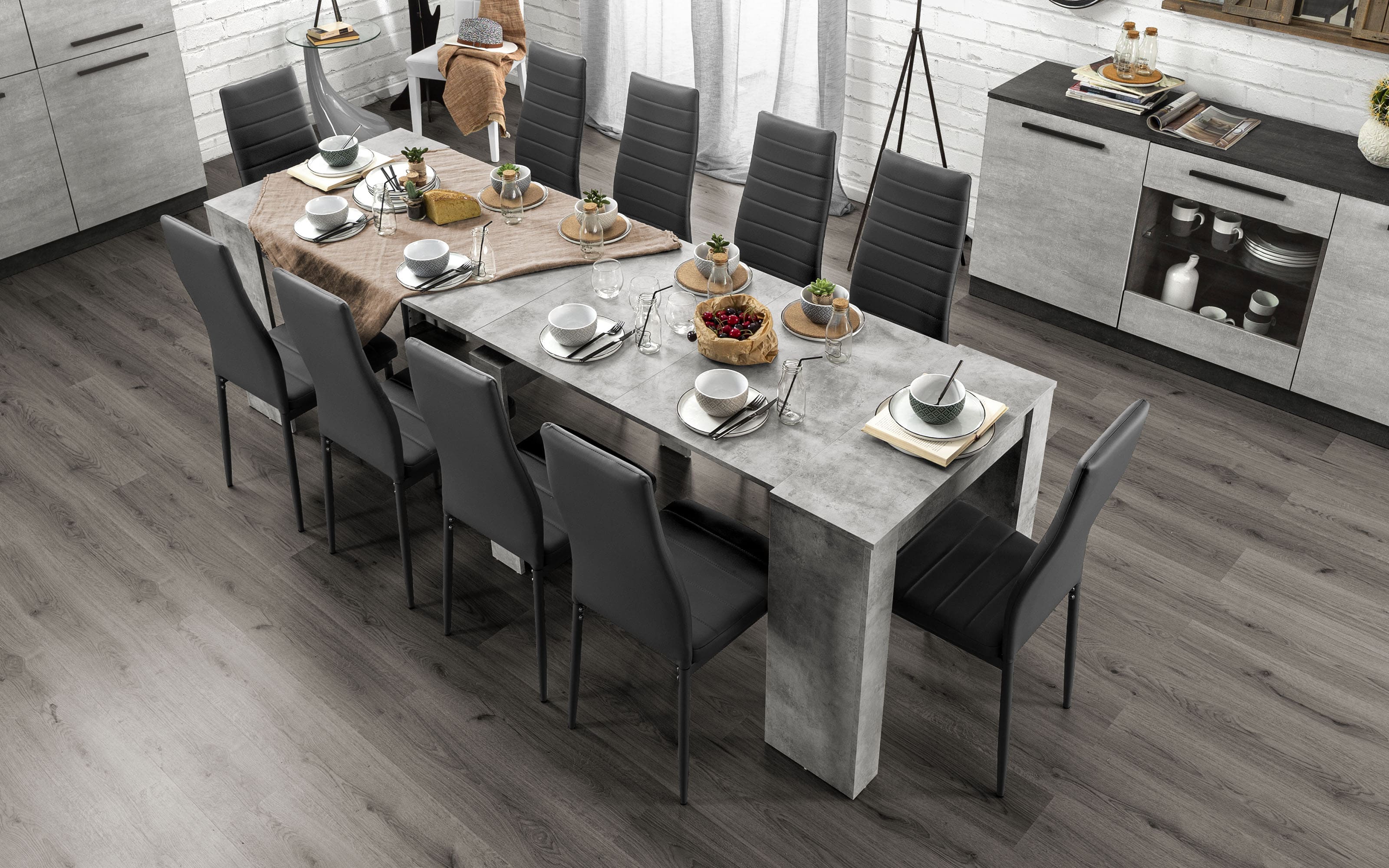 Consolle che si trasforma in Tavolo: Federica Mondo Convenienza