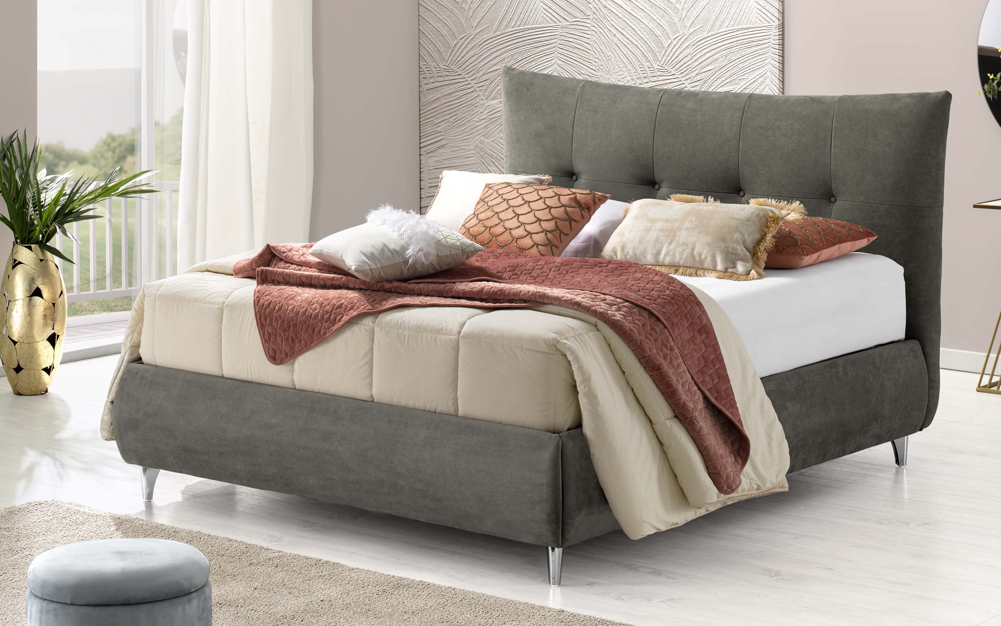 Testiera Tessile Letto Orimento Oggioni Letto Matrimoniale Con