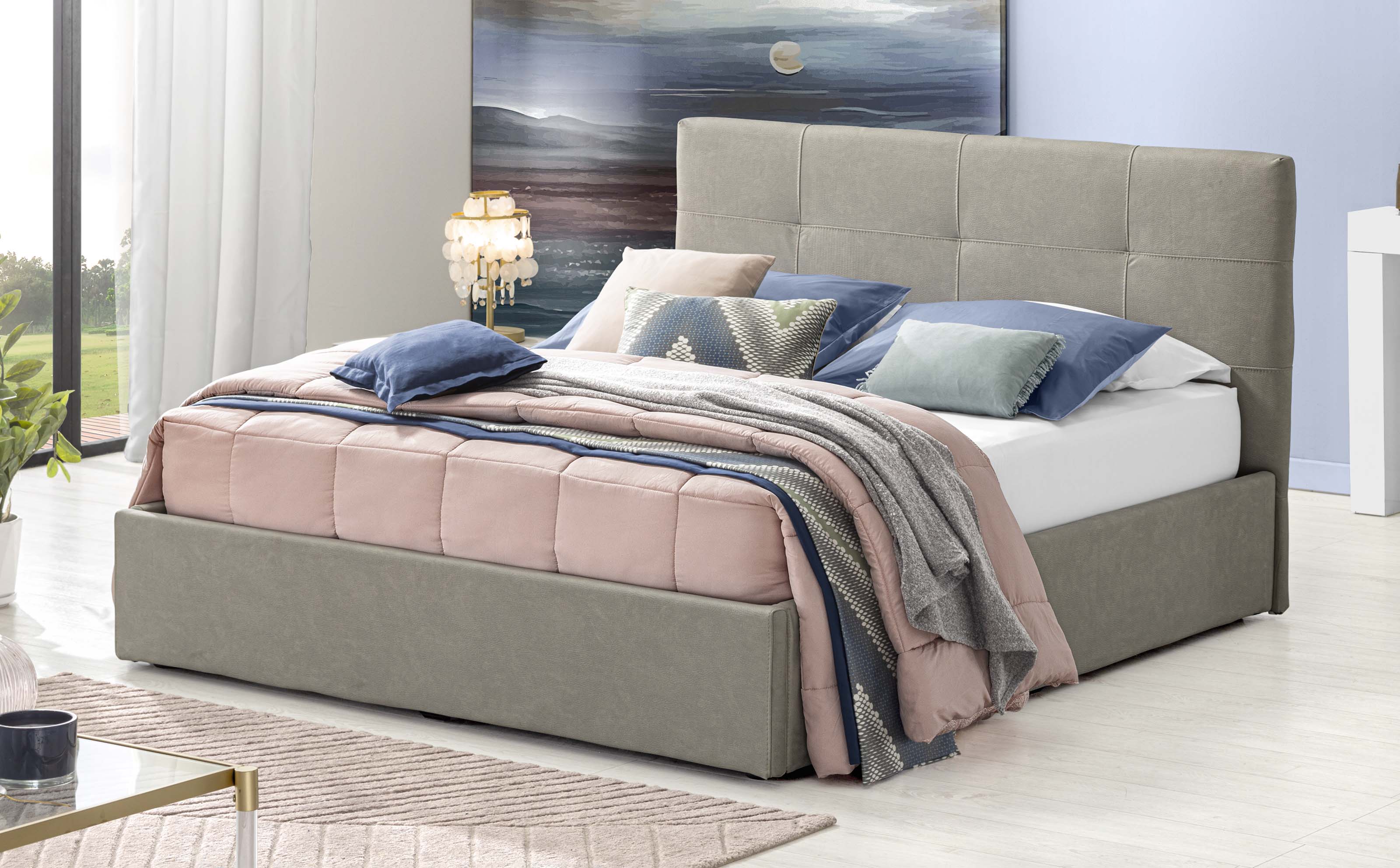 Contenitore Matrimoniale Letto Contenitore Donatella Montaggio