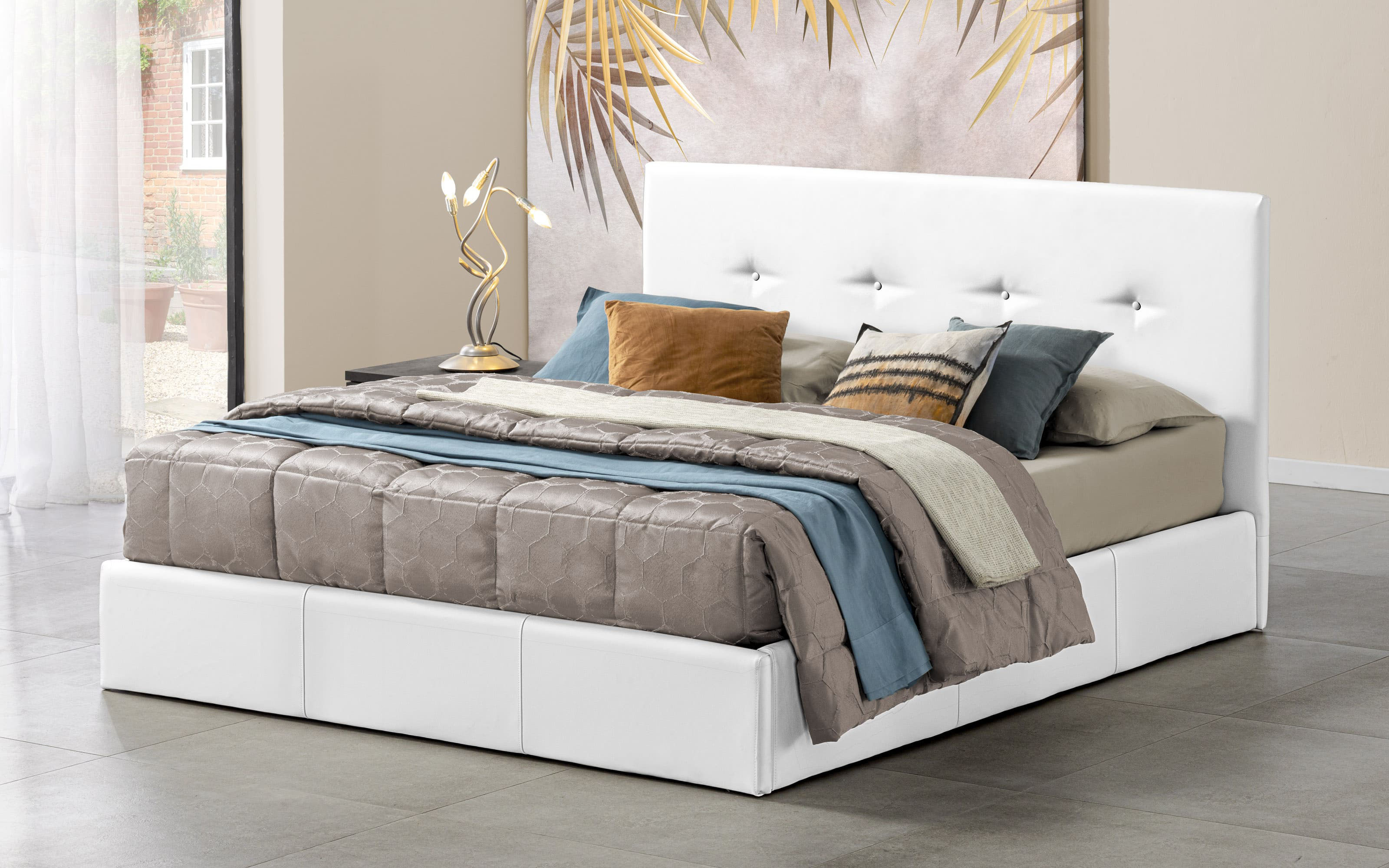 Contenitore Matrimoniale Letto Matrimoniale Bloom Mondo