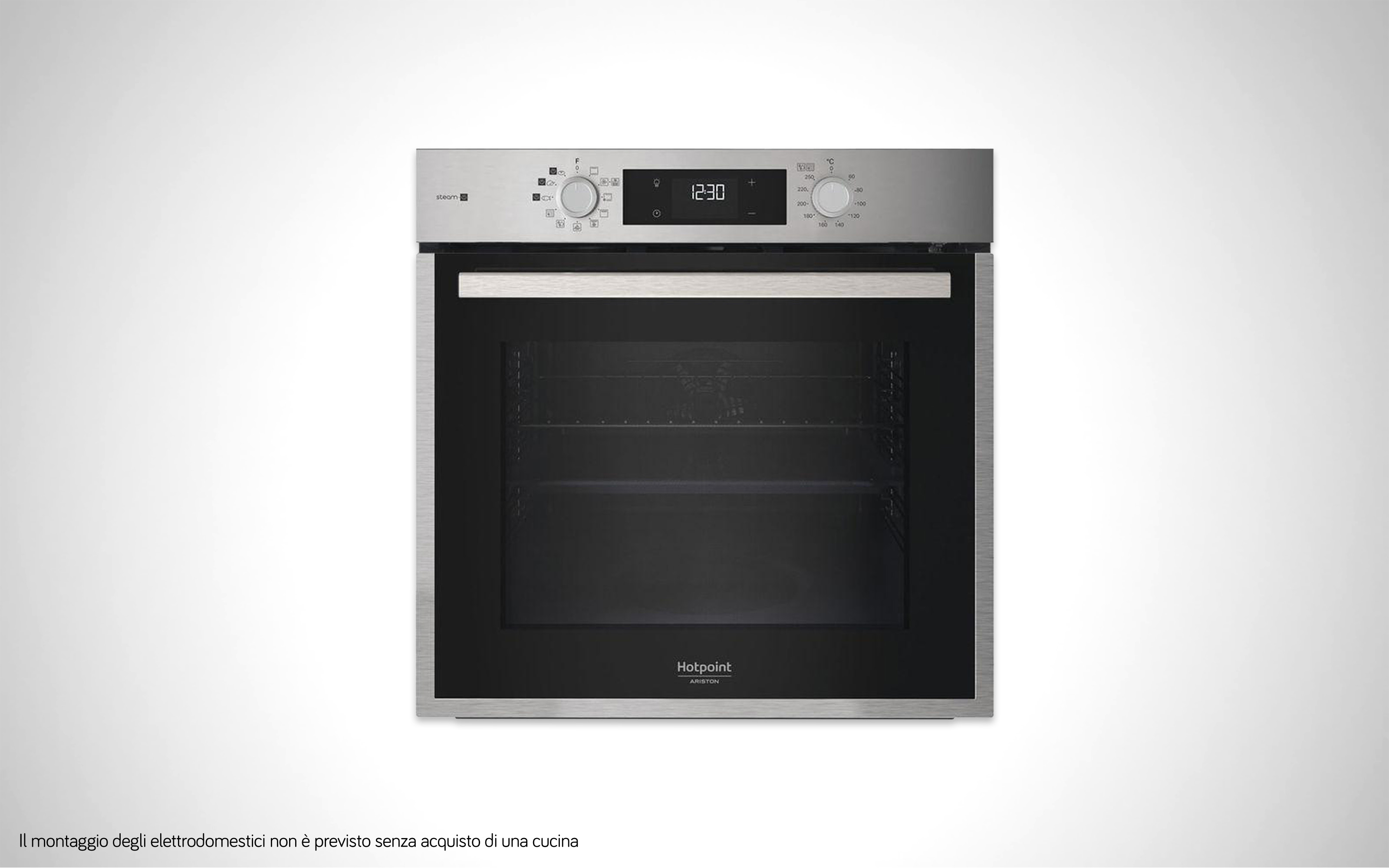 Hotpoint FI7 S8C1 SH IX HA forno Forno elettrico 73 L 3650 W Nero, Acciaio satinato A Hotpoint FI7 S8C1 SH IX HA forno Forno elettrico 73 L 3650 W Nero, Acciaio satinato A