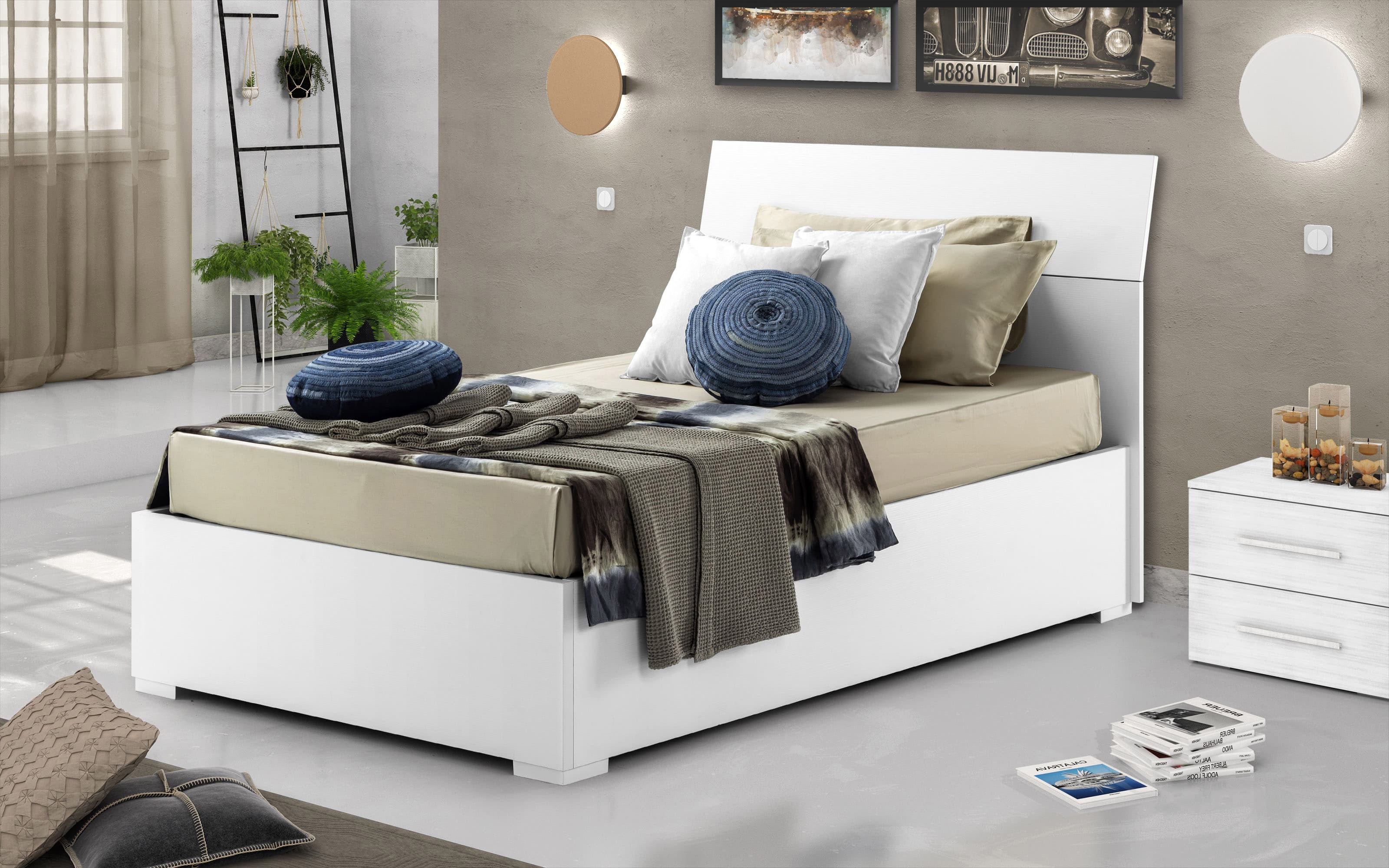 Platsa Ikea Letto Una Piazza E Mezza 140x200 Struttura Letto Letto