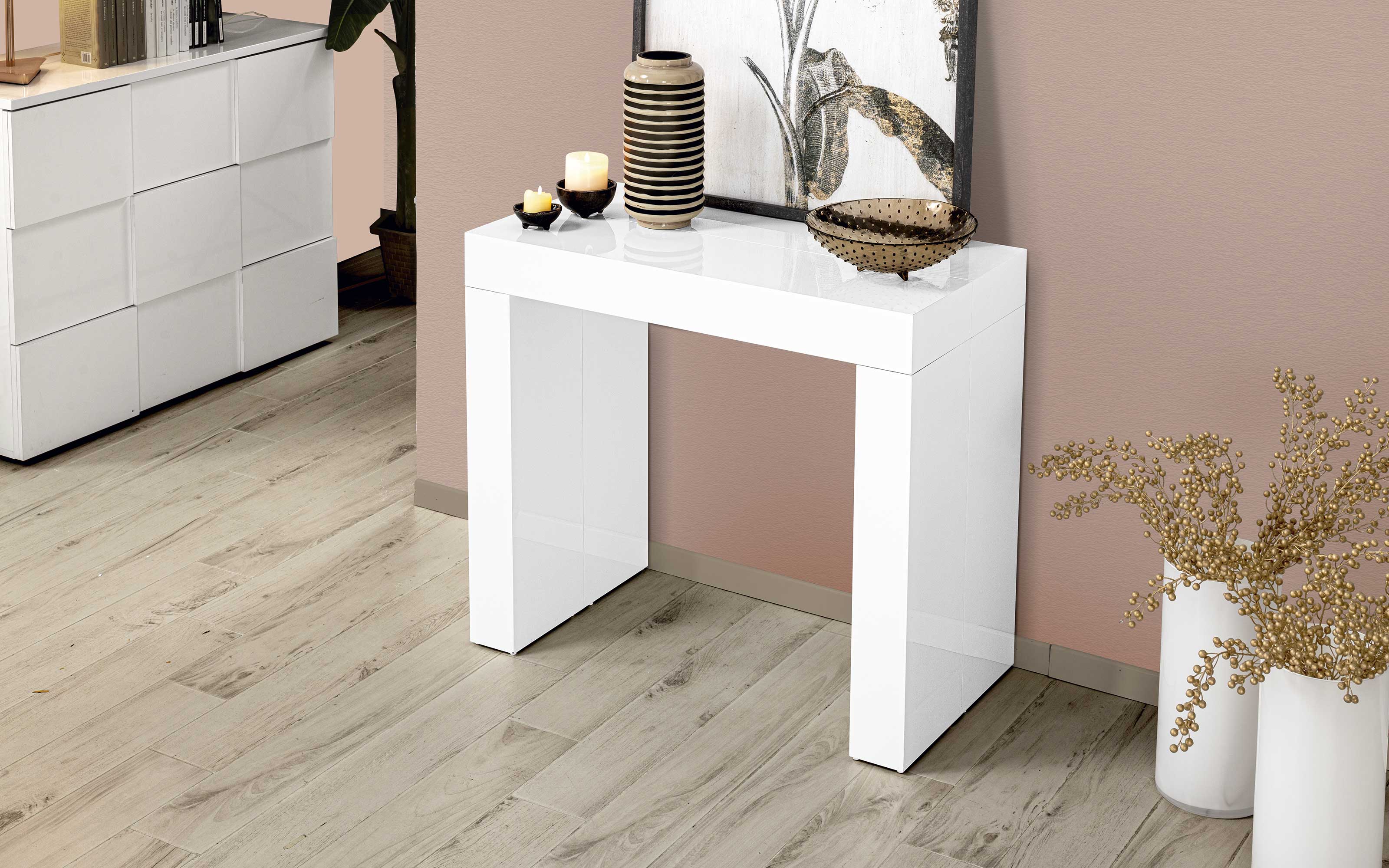 Consolle che si trasforma in Tavolo: Francesca Mondo Convenienza - Main Image