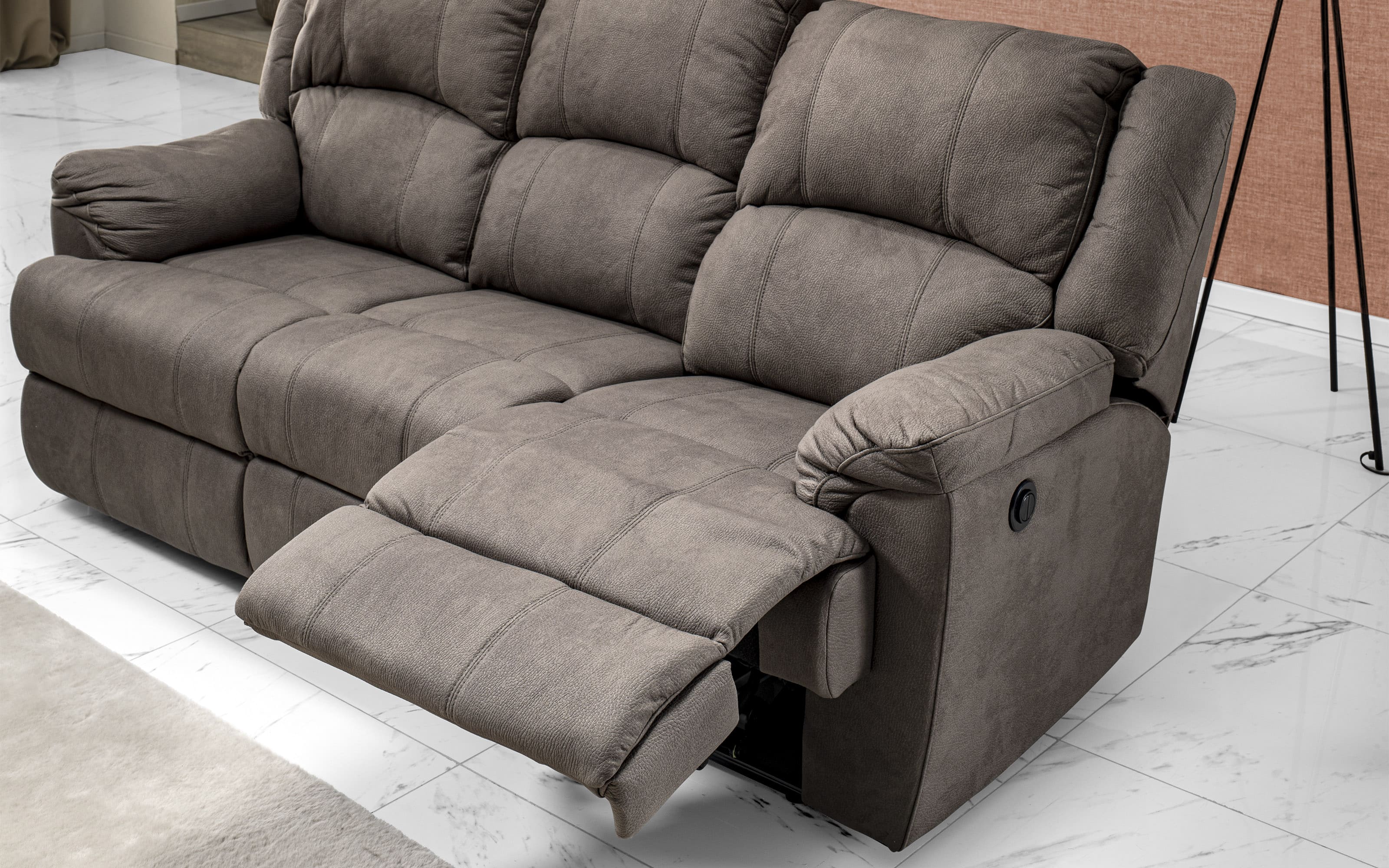 Divano con Recliner elettrici, posti: Barbados Mondo Convenienza