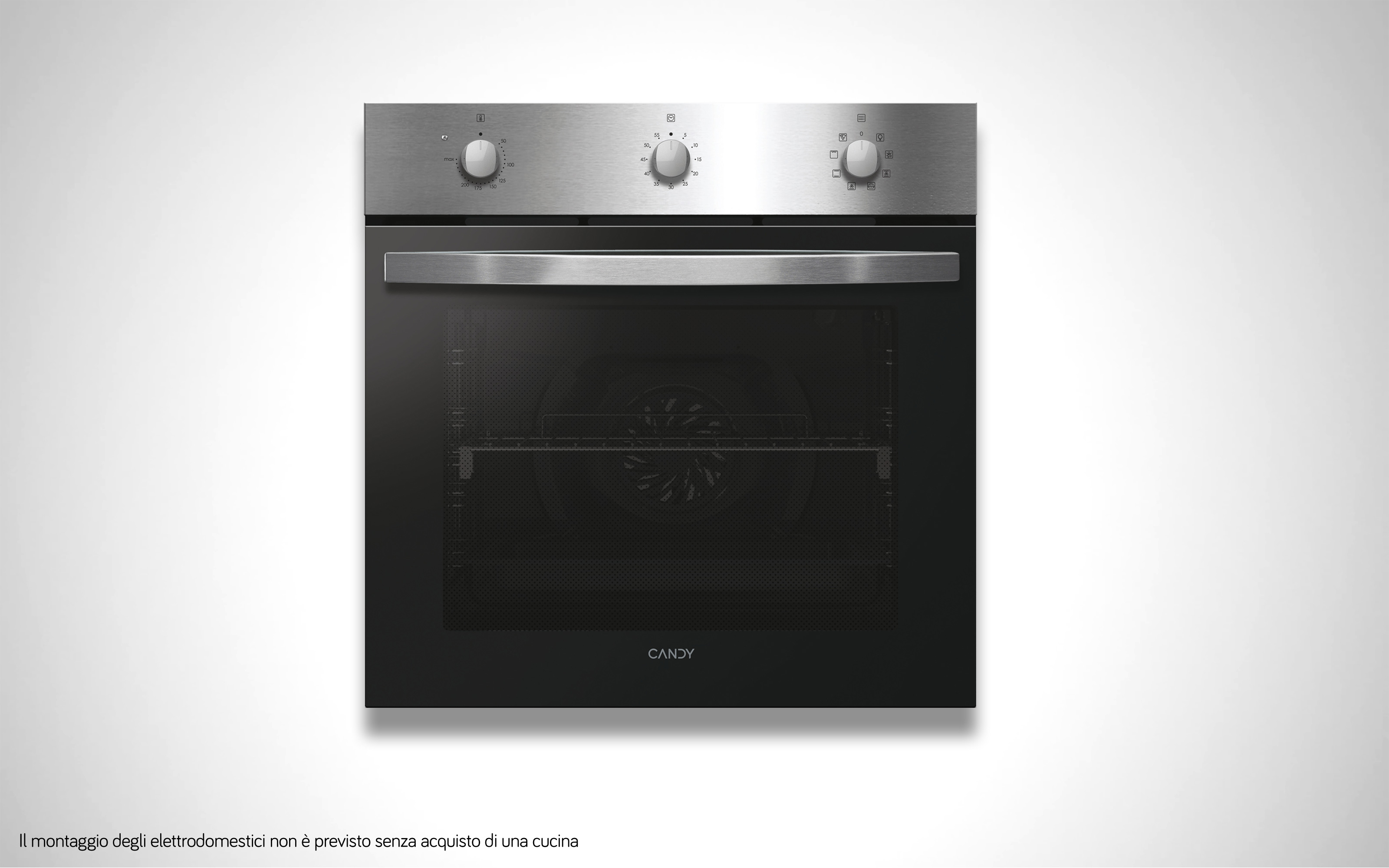 Forno Elettrico Candy POP EVO 65 Litri | Classe A | Nero | Da Incasso