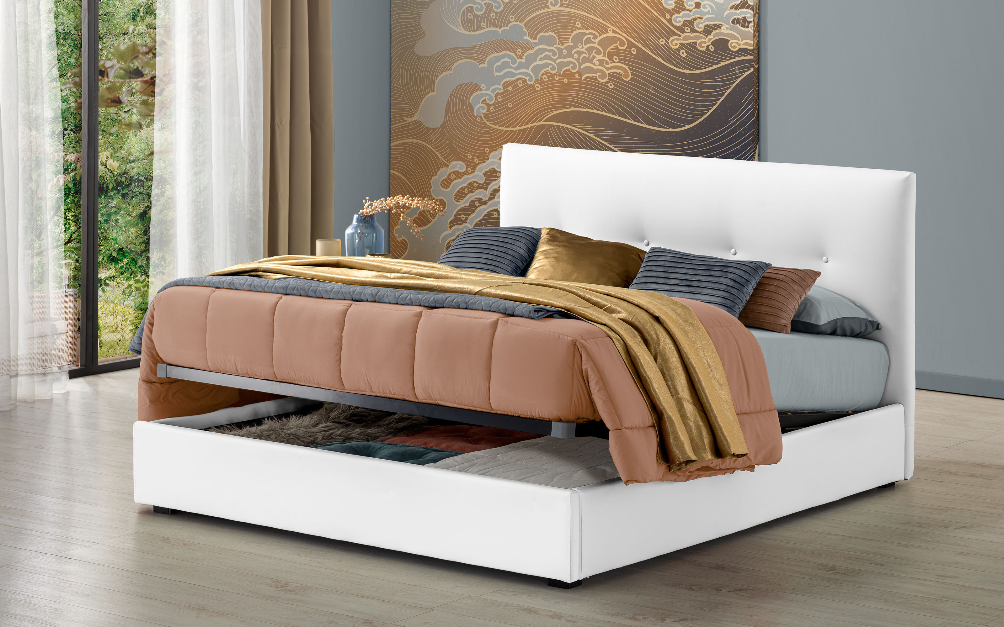 Mondo Convenienza Struttura Letto Matrimoniale A Soppalco Letto