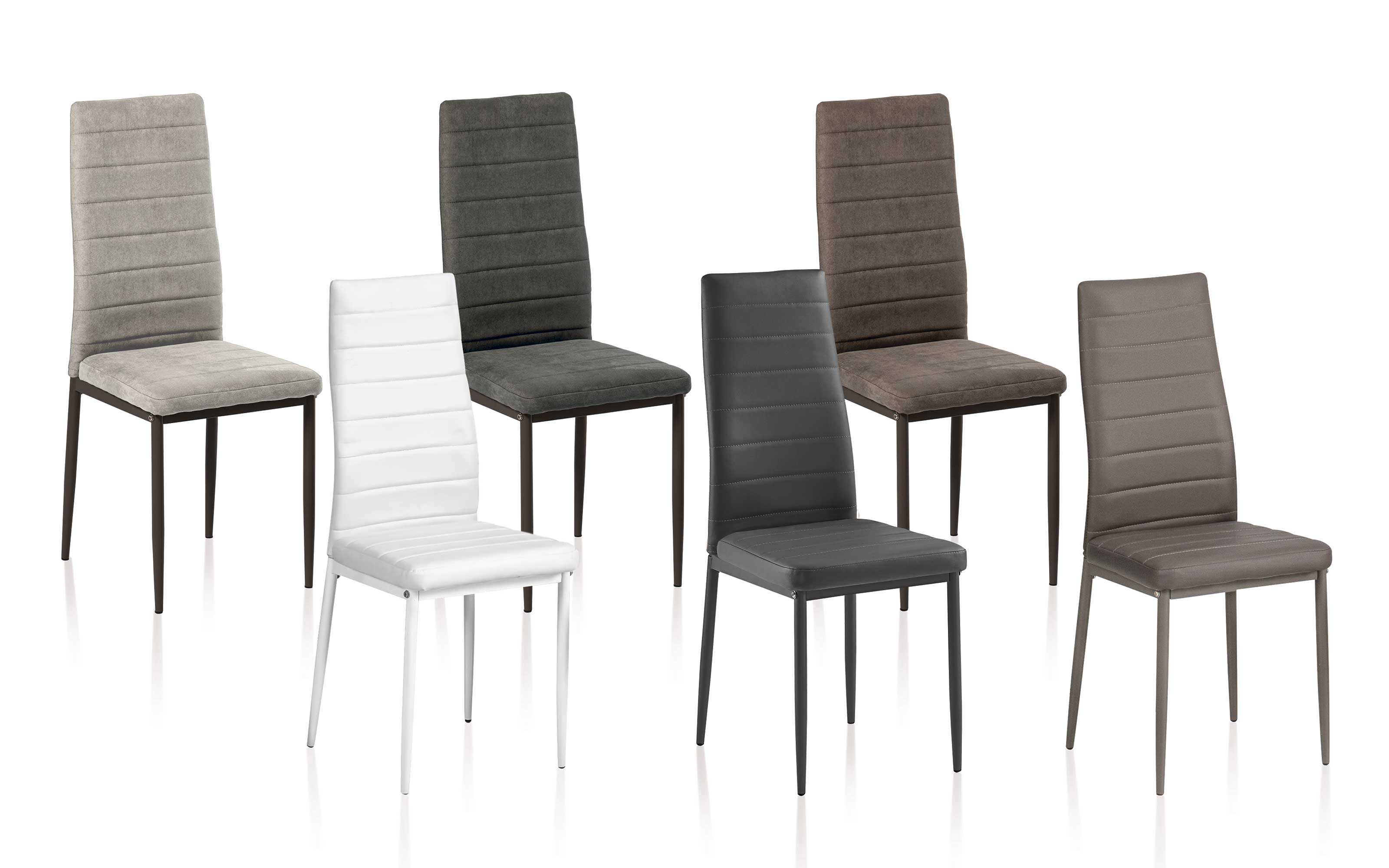 Sedie Moderne Sedie Color Tortora Mondo Convenienza Berlino Sedia Venus Mondo Convenienza BERLINO Set Di Sedie Di