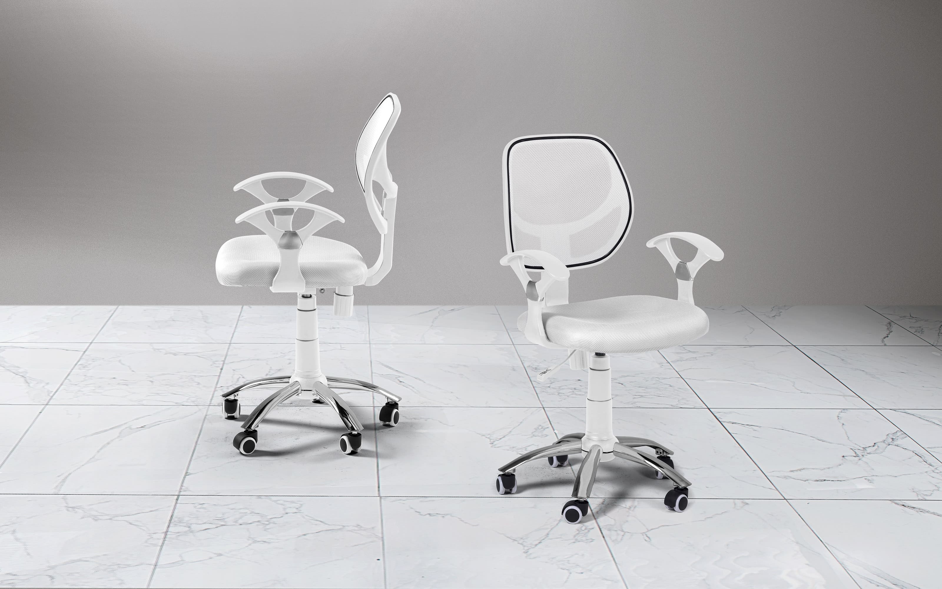 Poltrona in Tessuto finitura bouclette Bianco CAMEDO