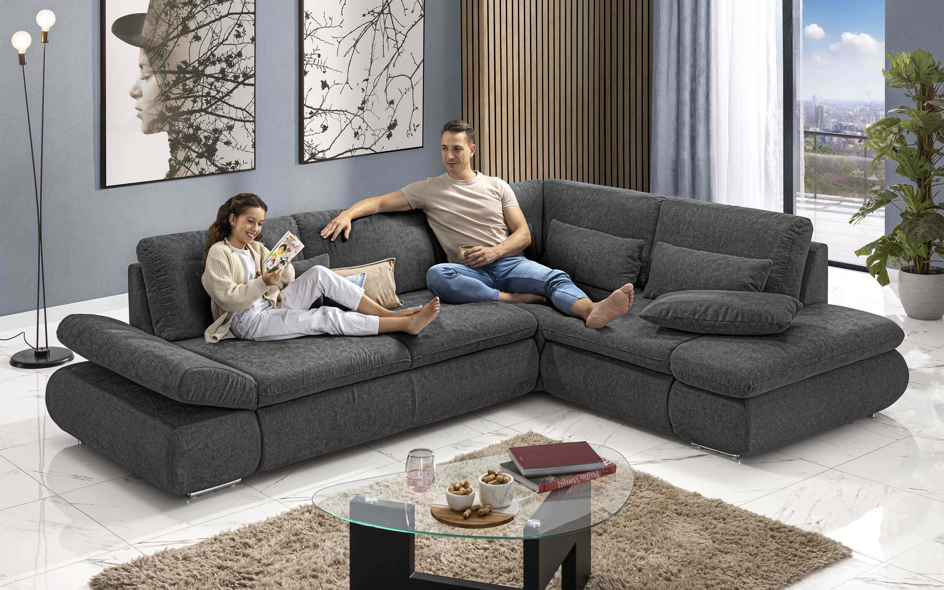 Copridivano Angolare Copridivano Chaise Longue Mondo Convenienza