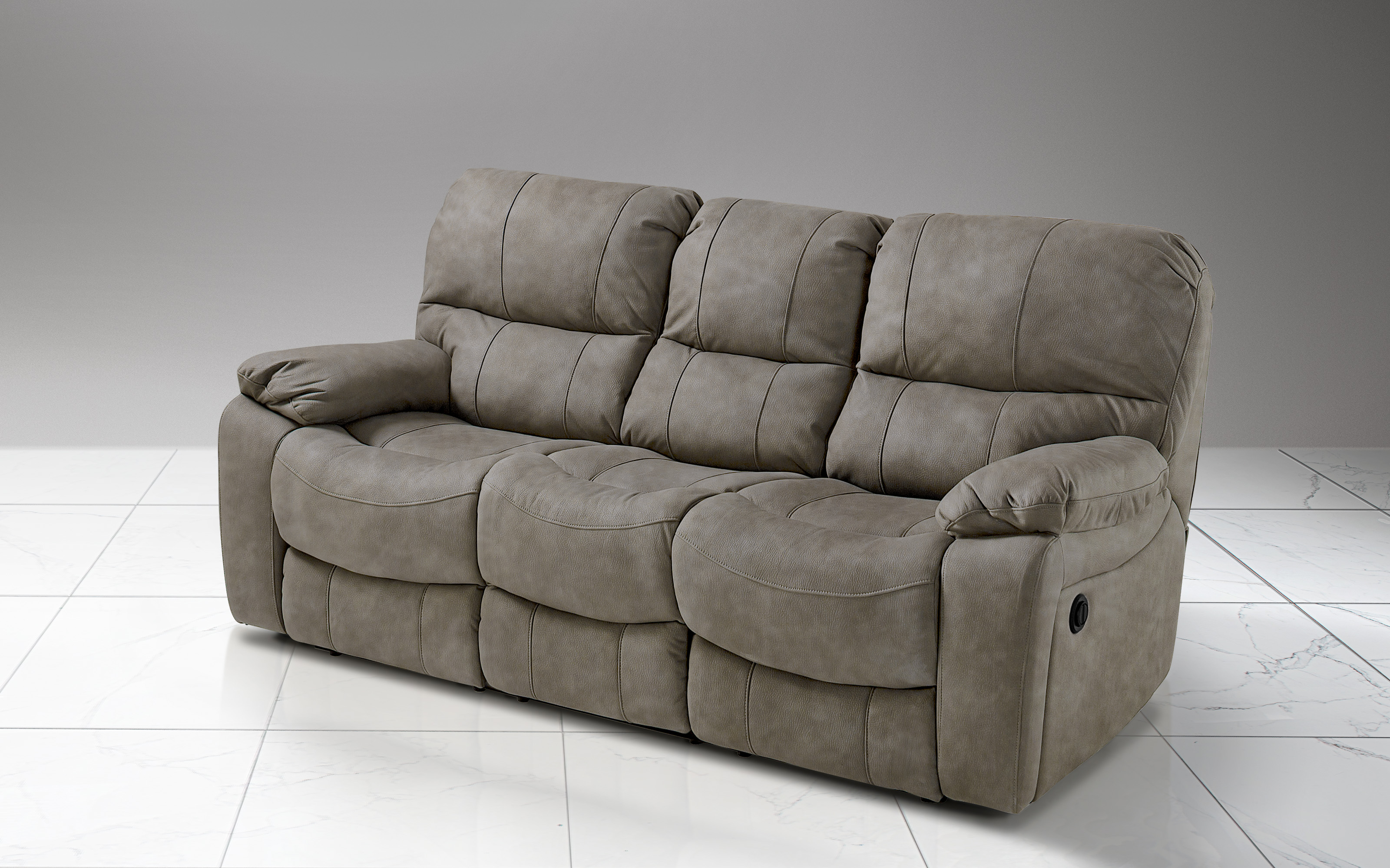 Recliner Divano Nabuk Elephant Mondo Convenienza Effetto Nabuk