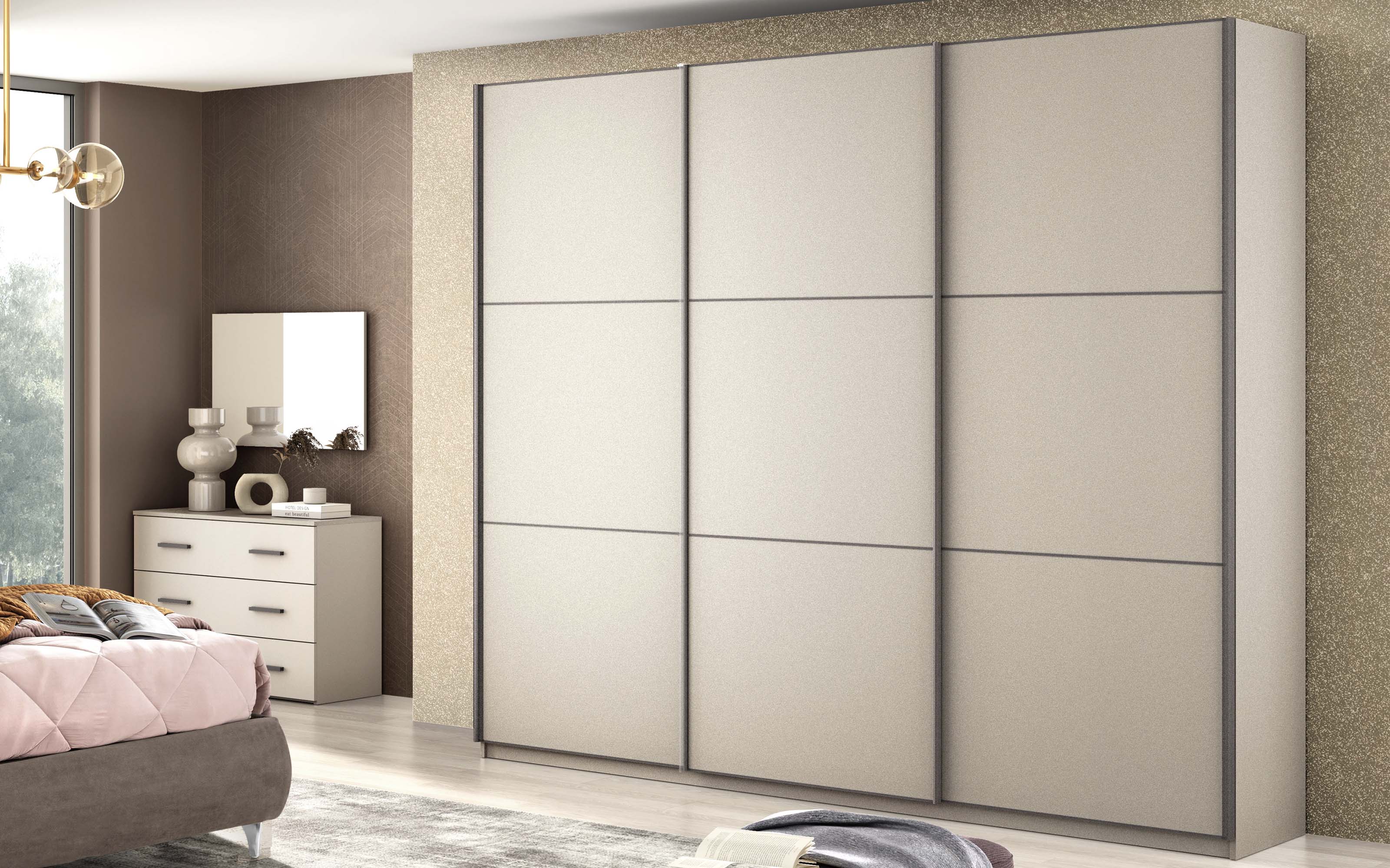 Armadio ante scorrevoli zinco: Marina Mondo Convenienza