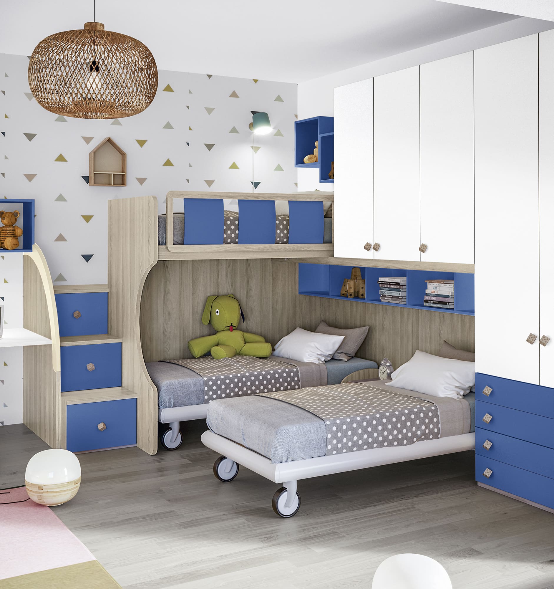 cameretta letto componibile