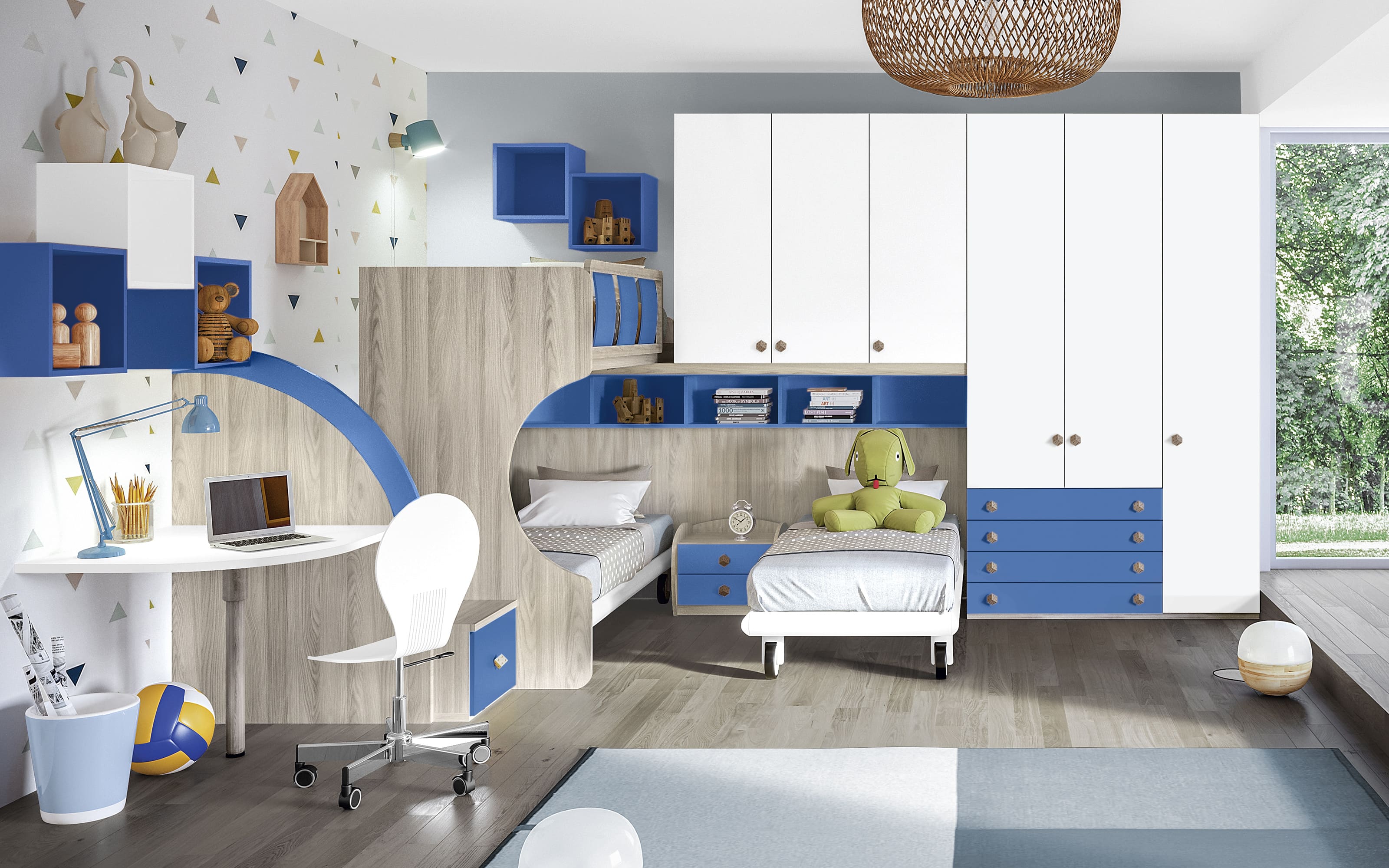 DEKIT GRUPO RIMOBEL Cassettiere per interno armadio, Bianco, 60x60x40 cm