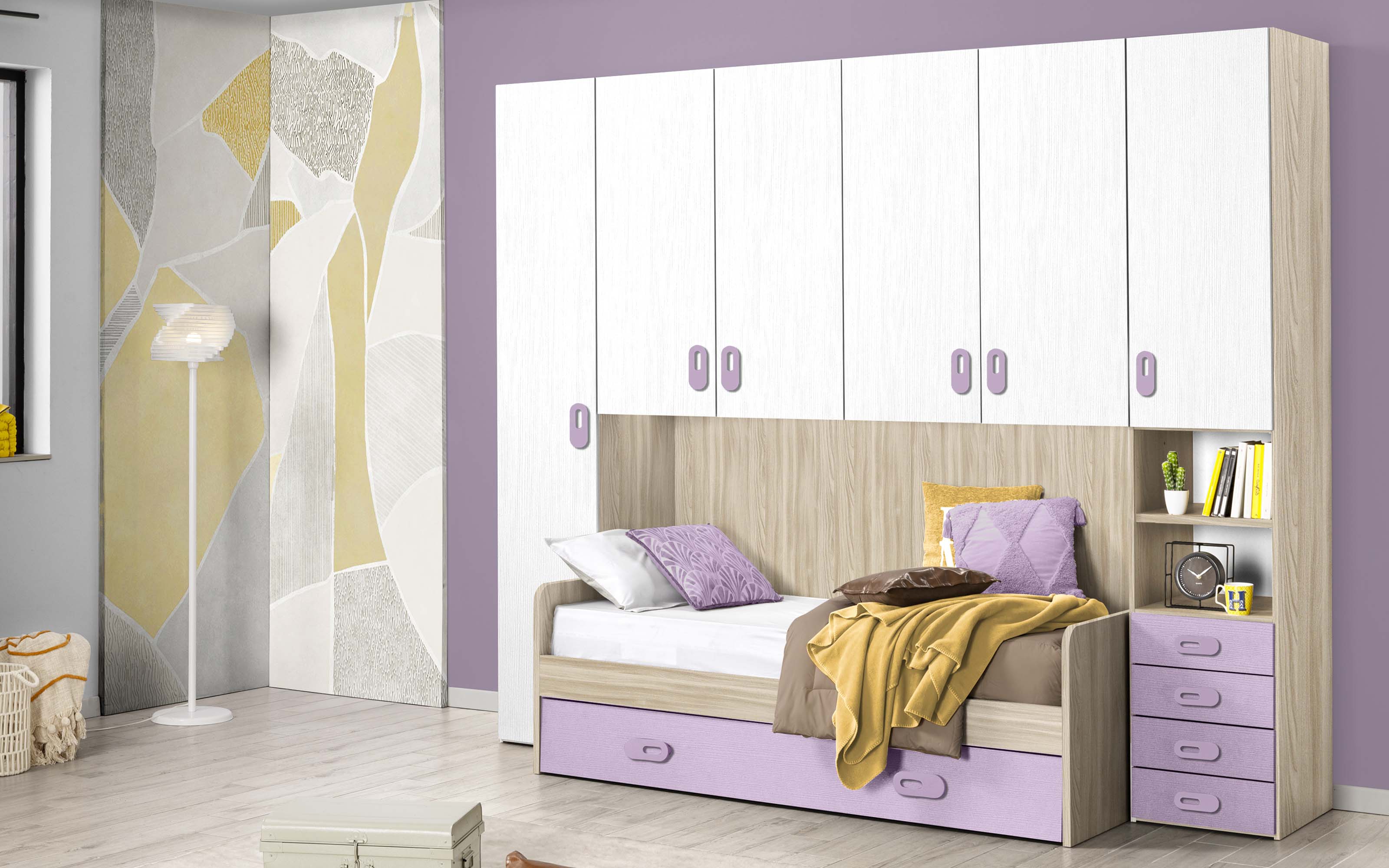 Letti Cameretta Aurora Misure Aurora Mondo Mondo Convenienza - Main Image