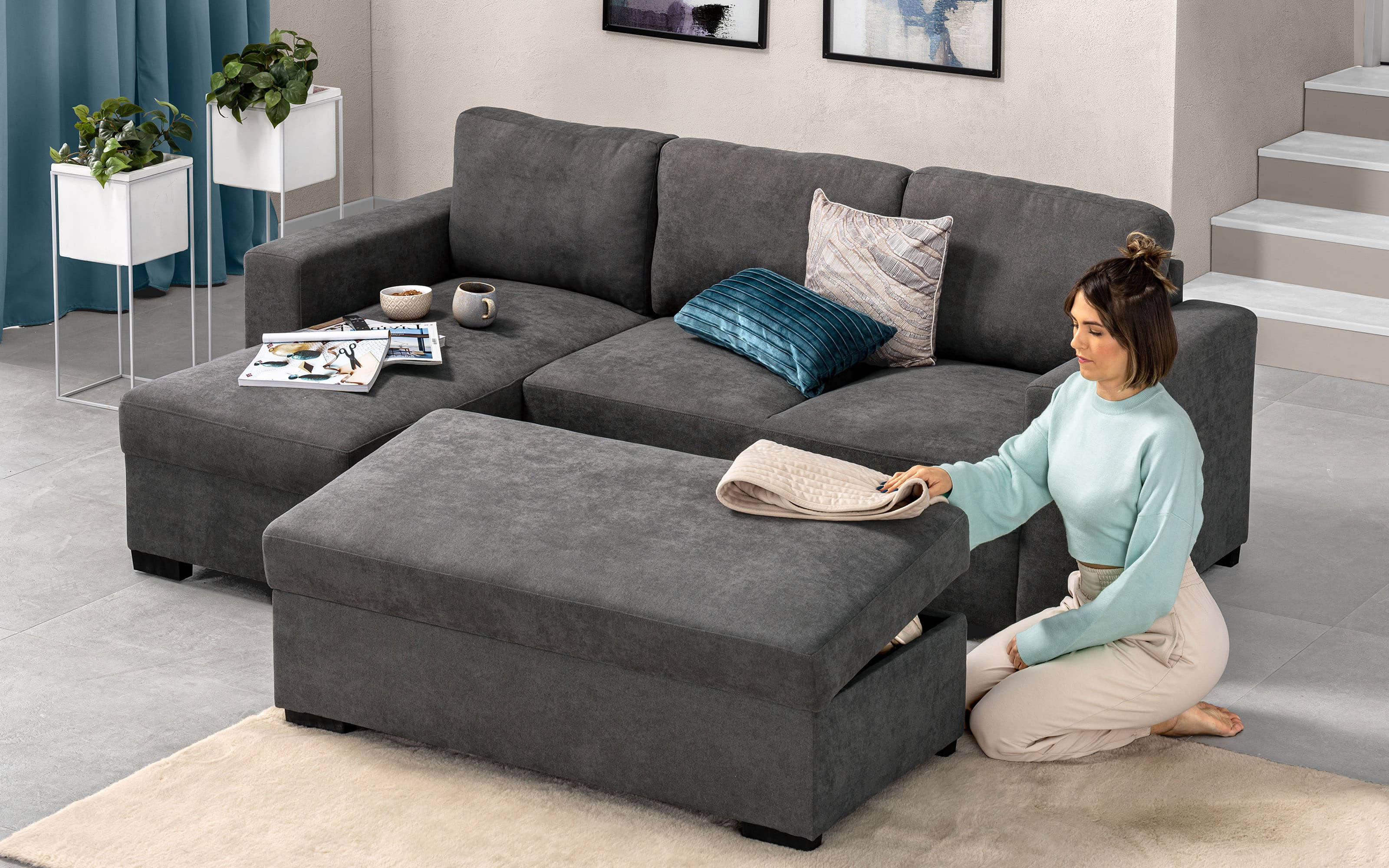 Divano angolare: Liberty Mondo Convenienza - Main Image