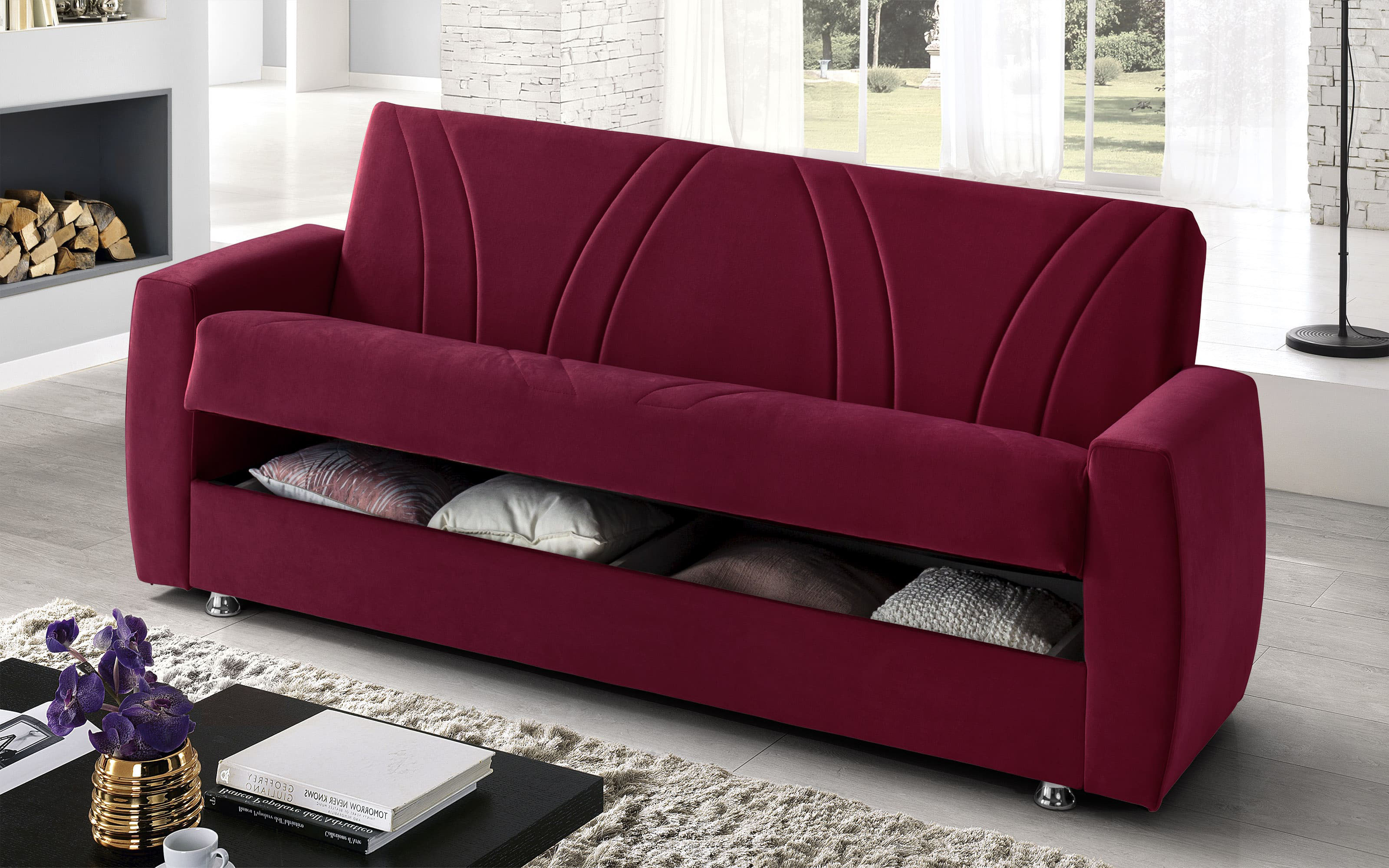 Divano letto posti Bordeaux: Dahlia Mondo Convenienza