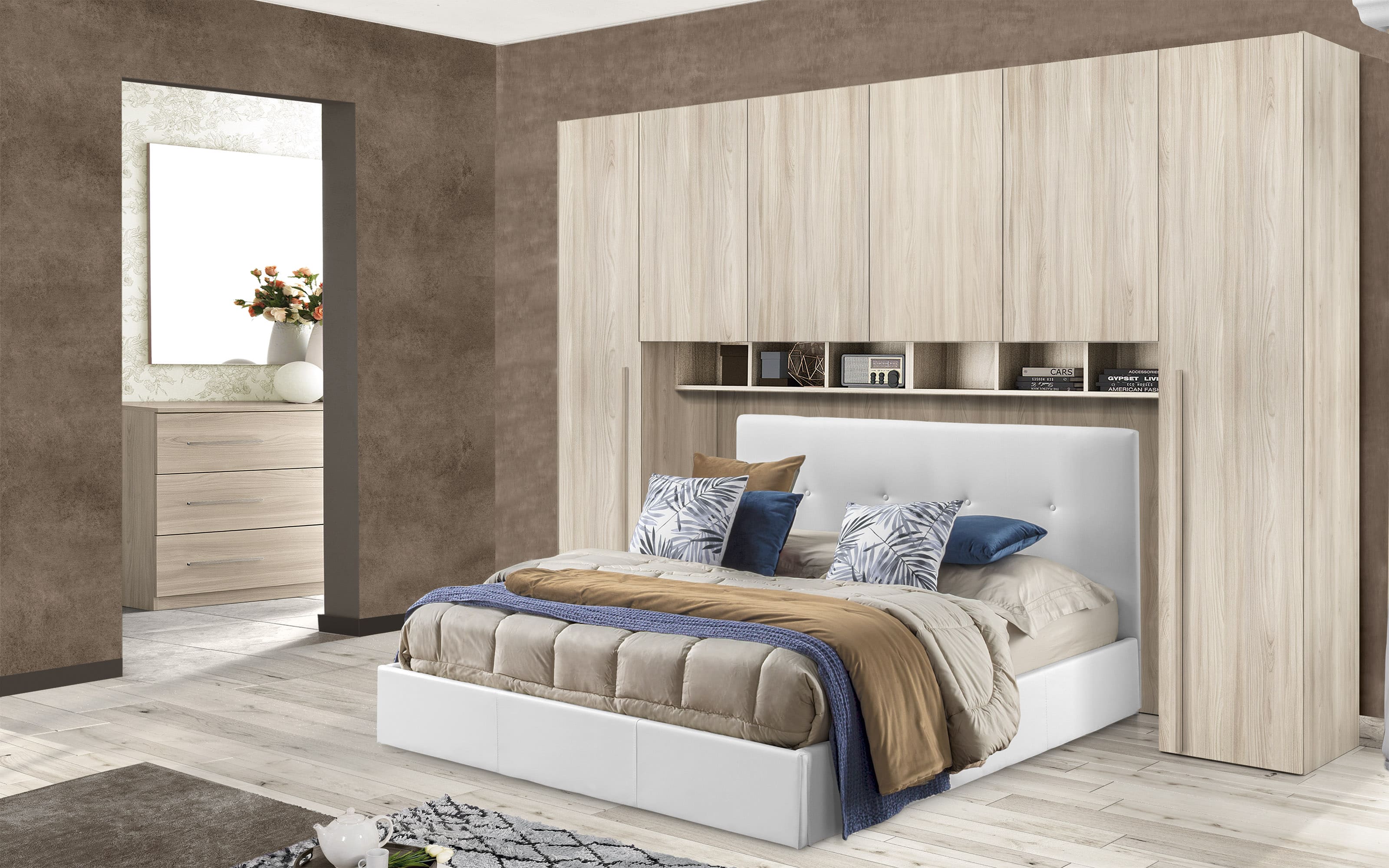 Ante Battenti Armadio A Ponte Letto Singolo Mondo Convenienza