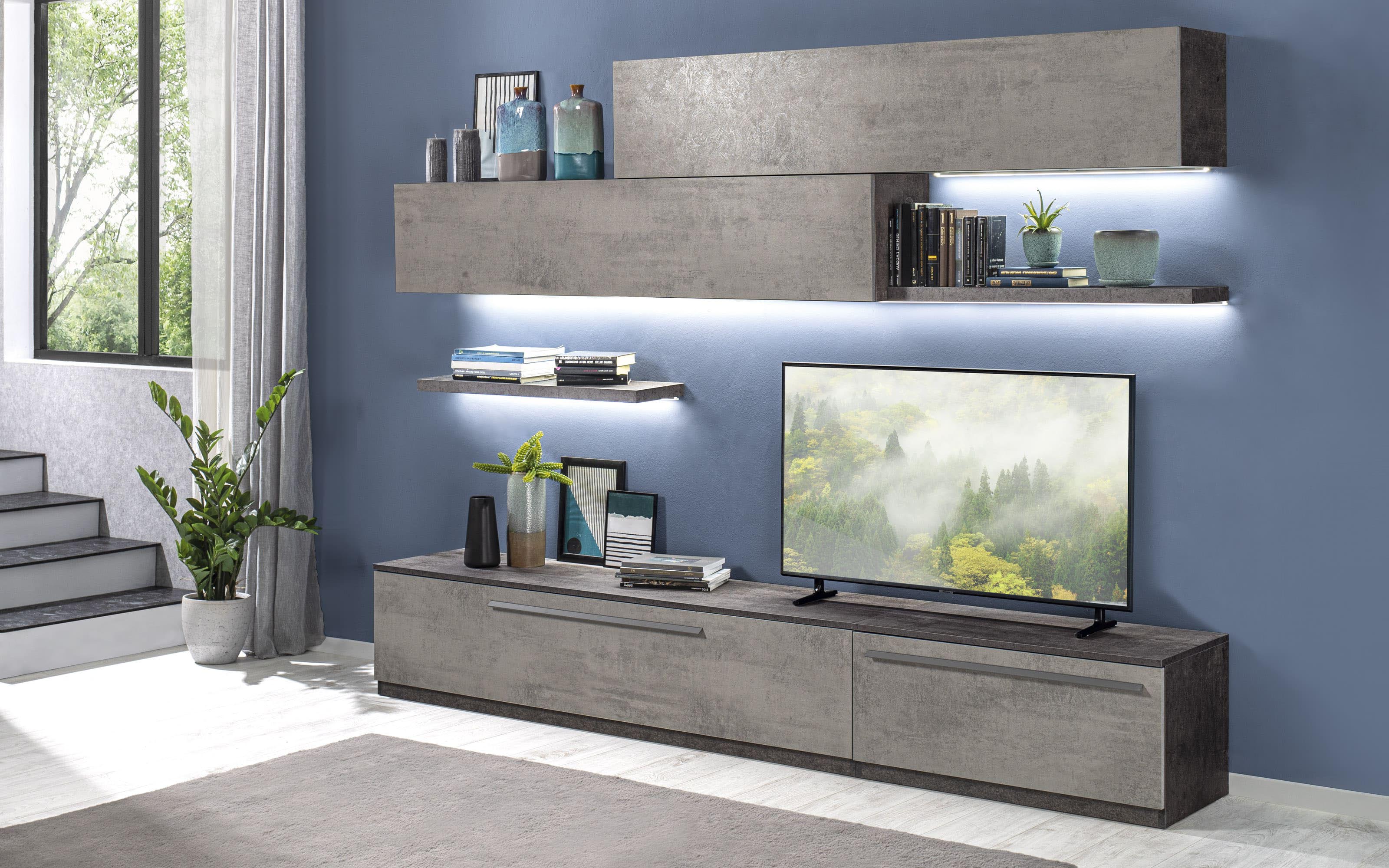 Parete Soggiorno Attrezzata Lineare: Skema Mondo Convenienza