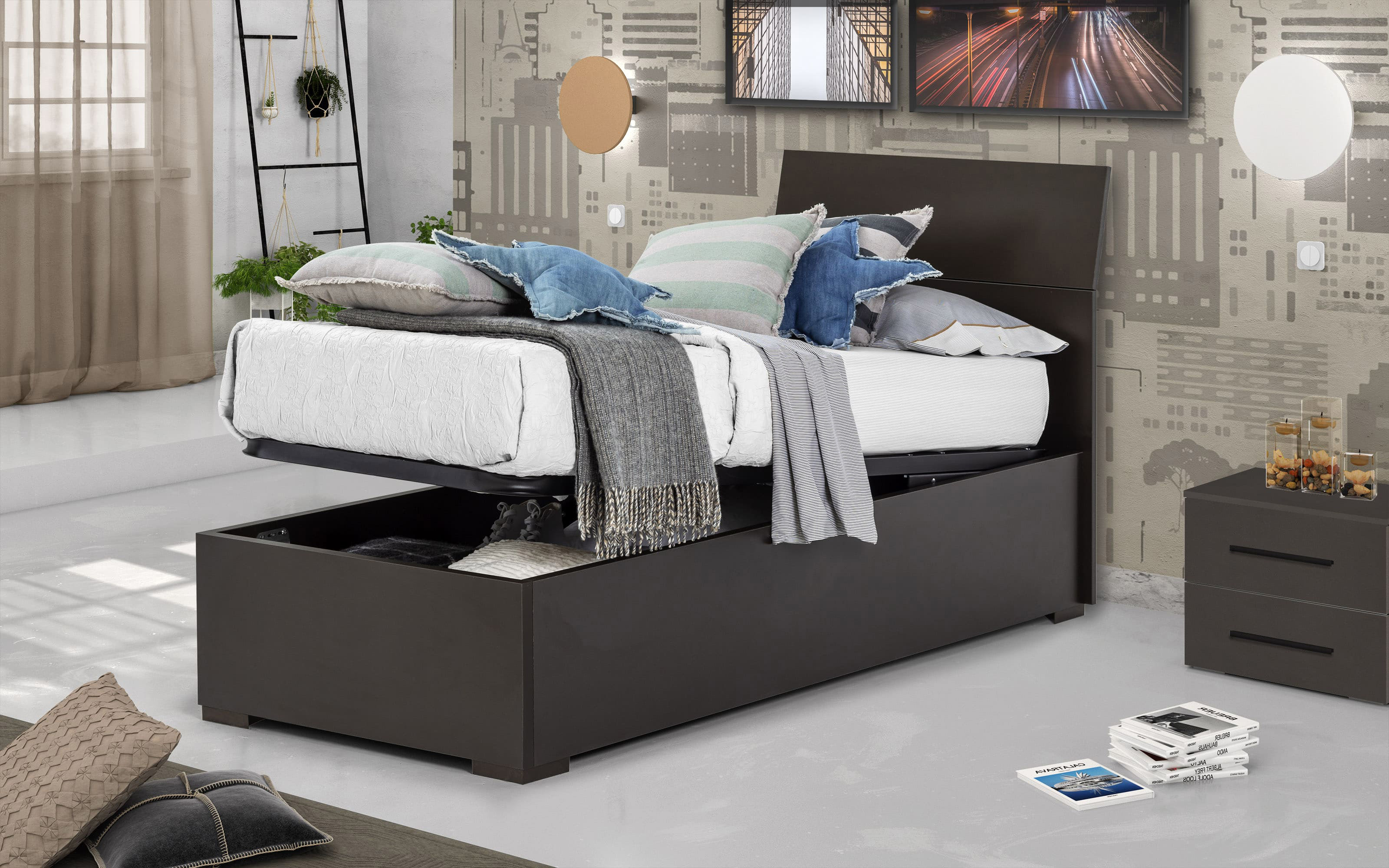 Mondoconv Mondo Convenienza Letti Singoli Con Contenitore Letto