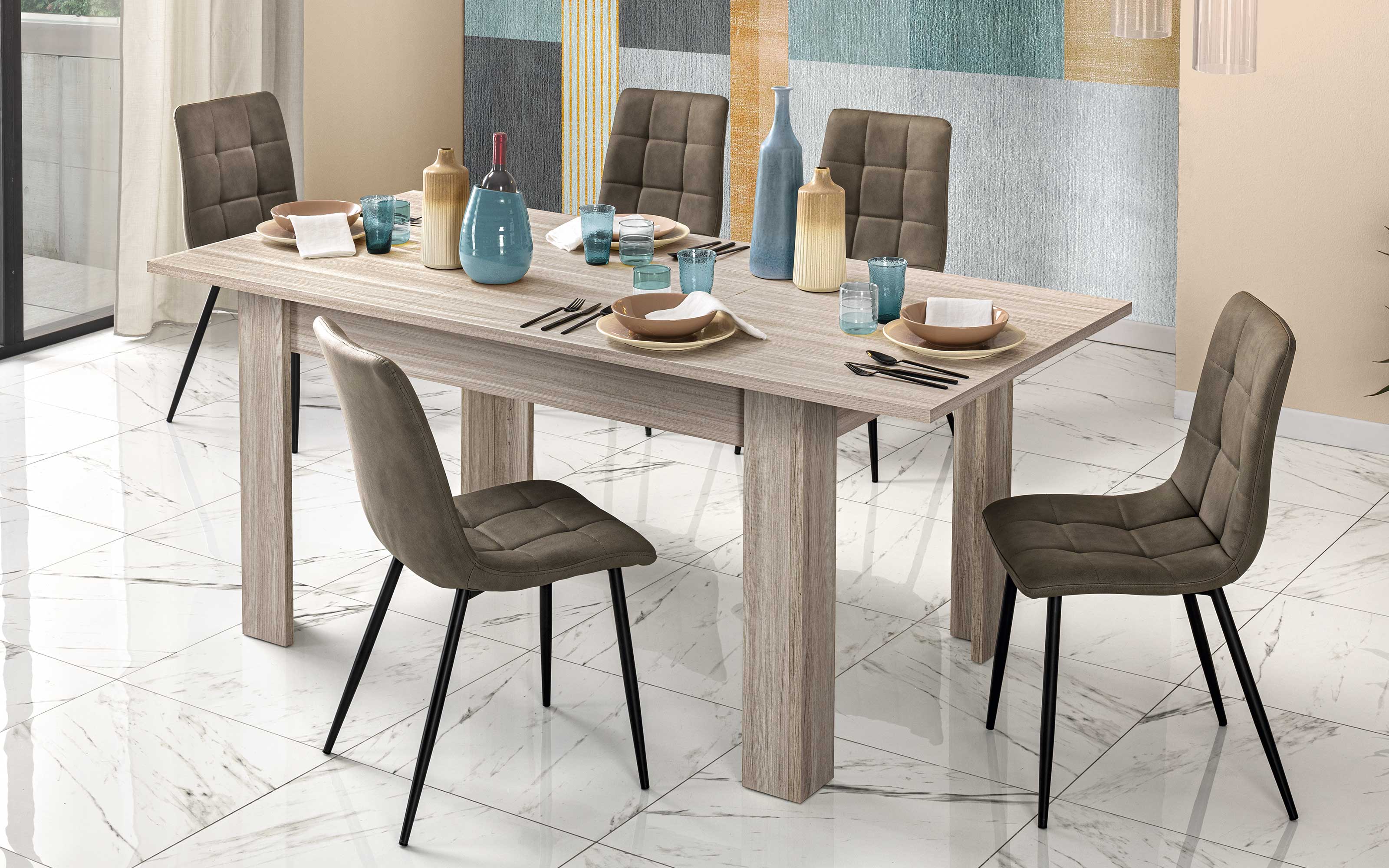 Tavolo Sedie Sedie Moderne Cucina Mondo Convenienza Tavolo Fratino