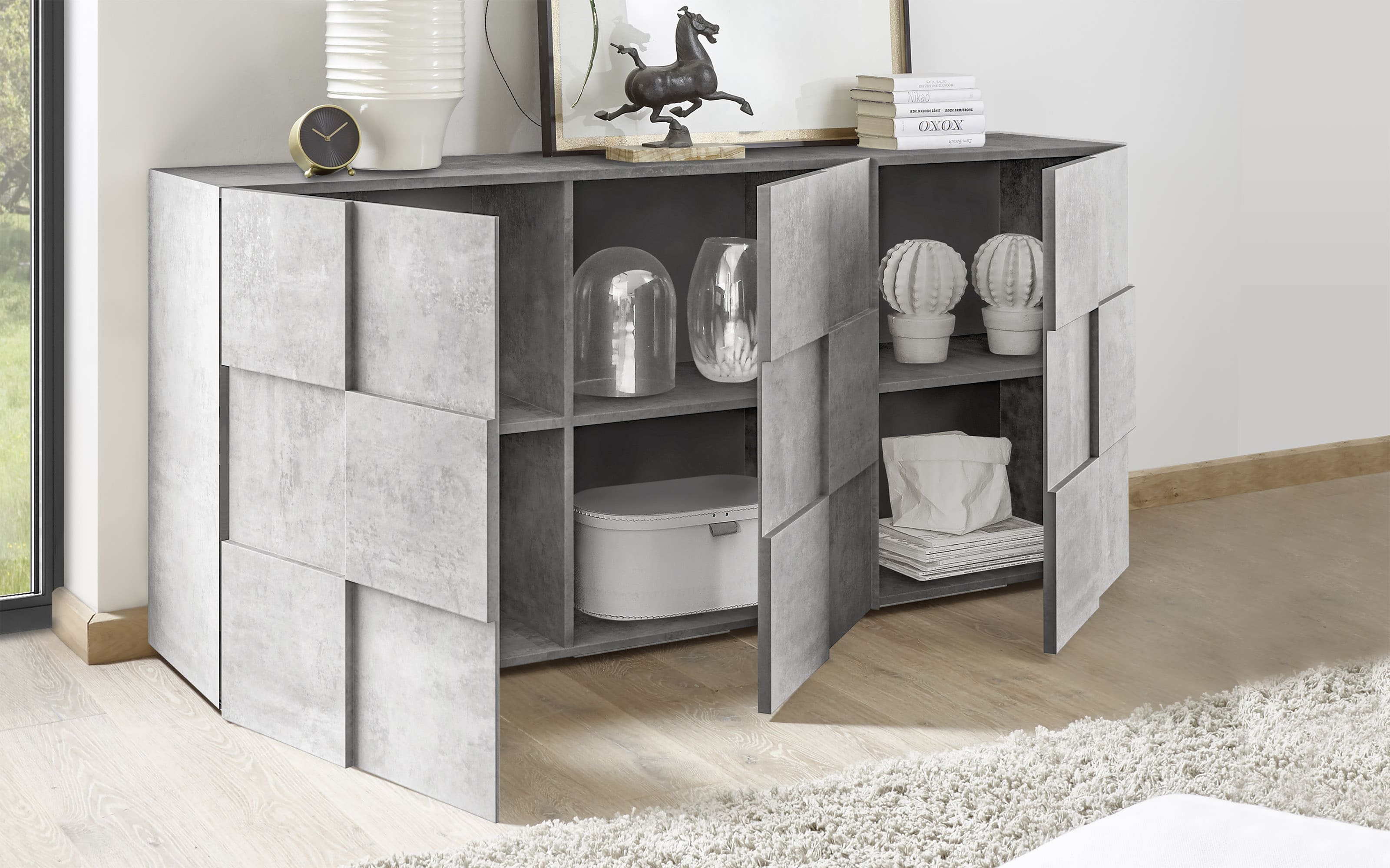 Madia Moderna Lunga, ante: Dama Mondo Convenienza