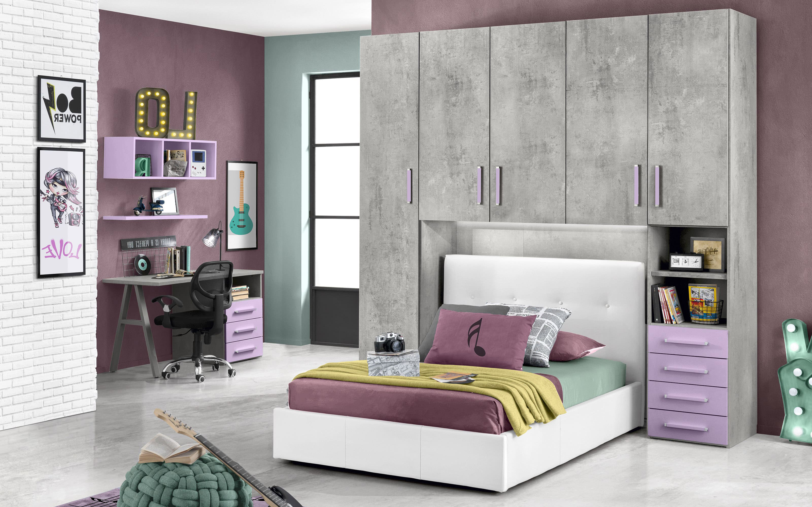 Mind Reader - Armadietto Metallico Con 5 Cassetti Portaoggetti Per Ufficio, Scrivania, Multiuso - Resistente E Durevole, Colore Argento - 2