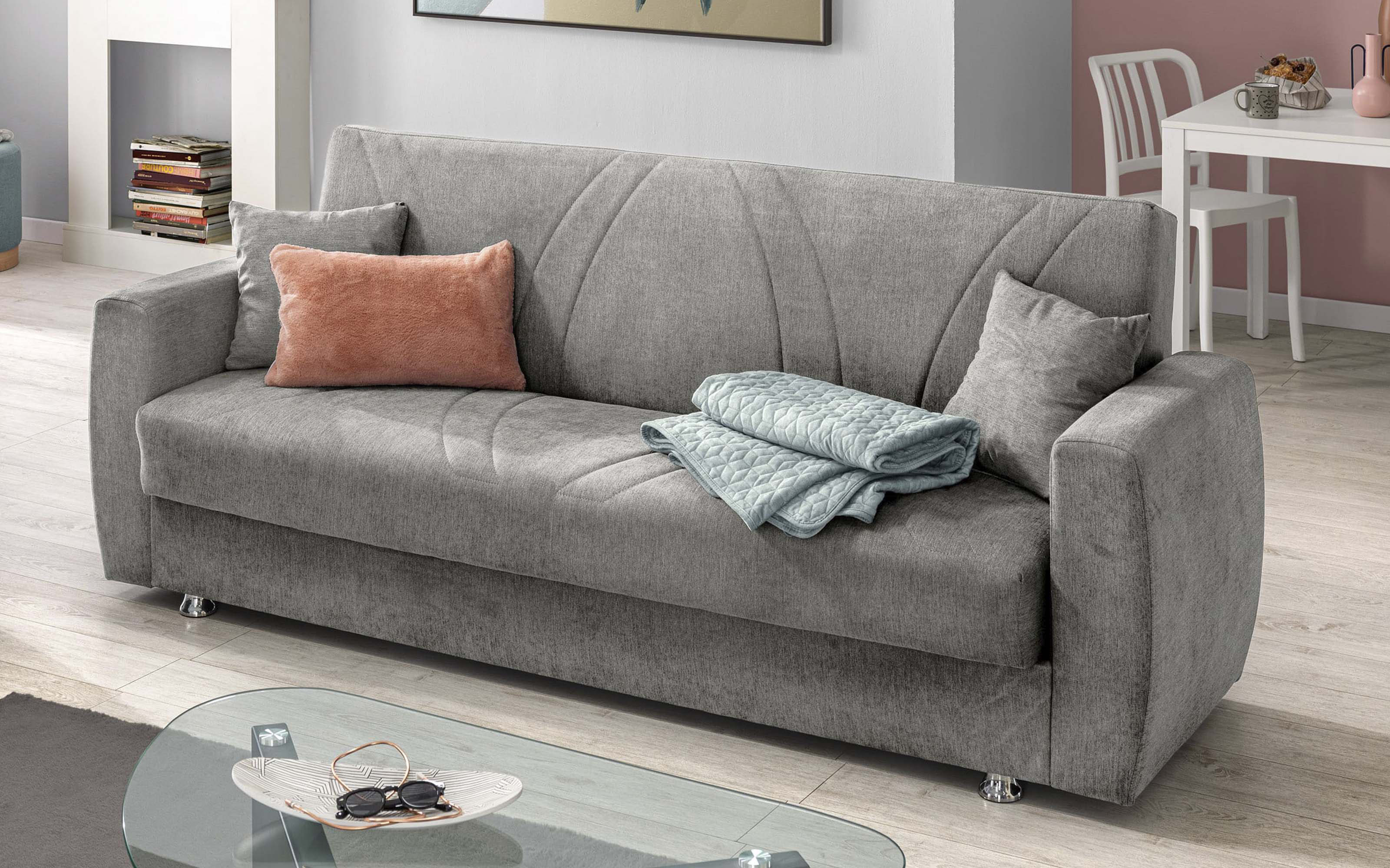 Divano letto posti grigio: Dahlia Mondo Convenienza