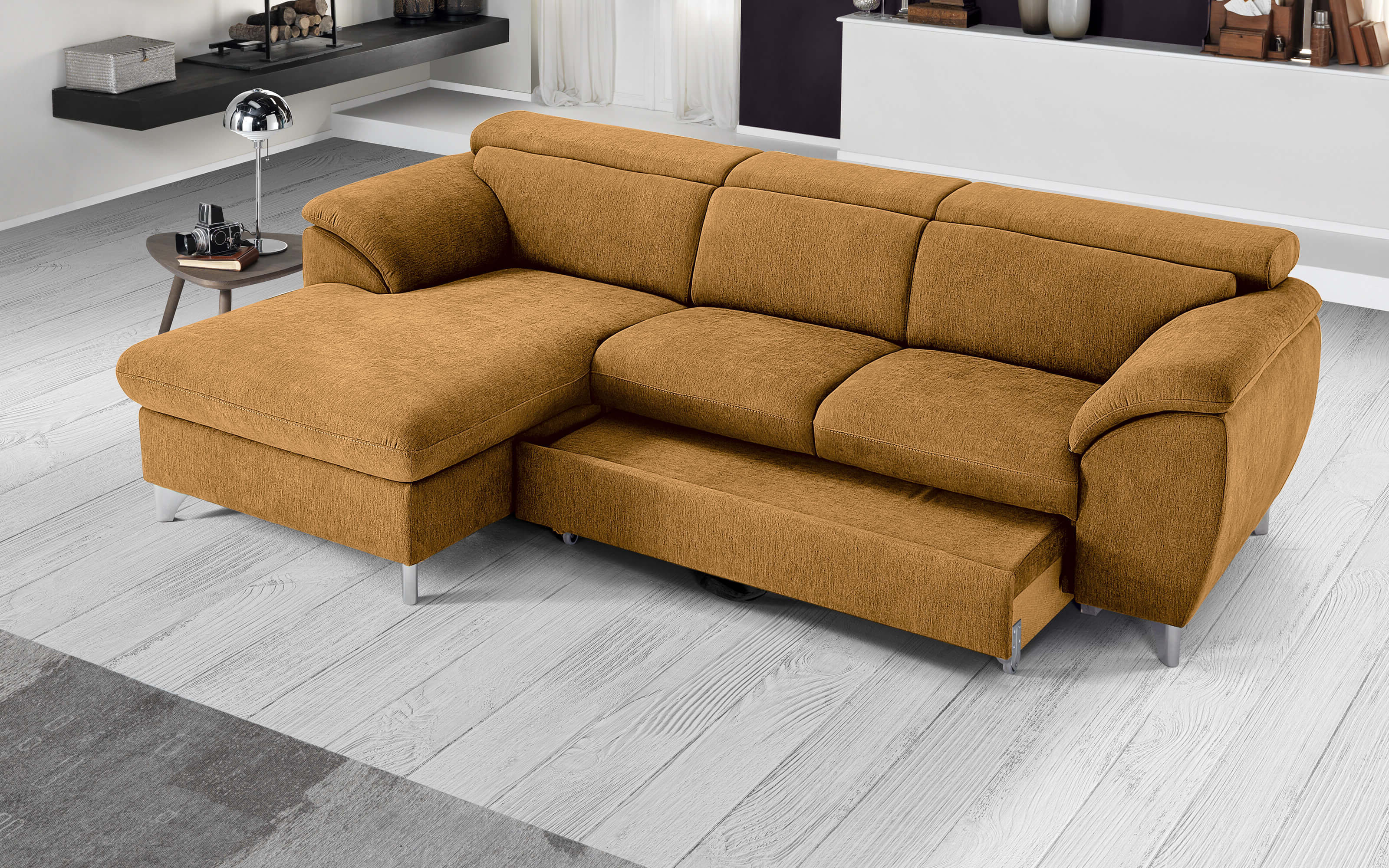 Divano letto con penisola Elettra Mondo Convenienza