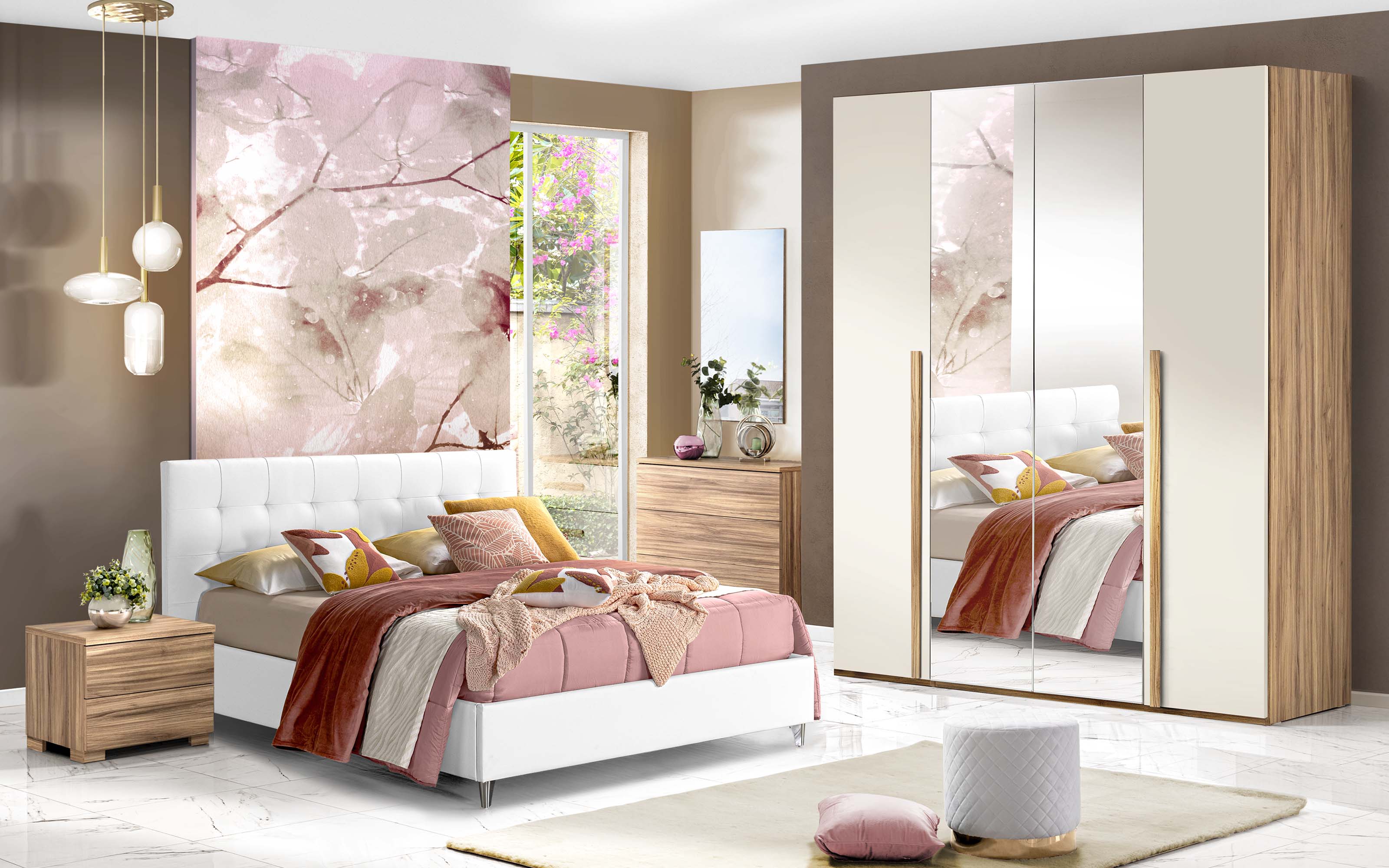 Comodini Specchiera Camera Mondo Convenienza Camera Ante Battenti