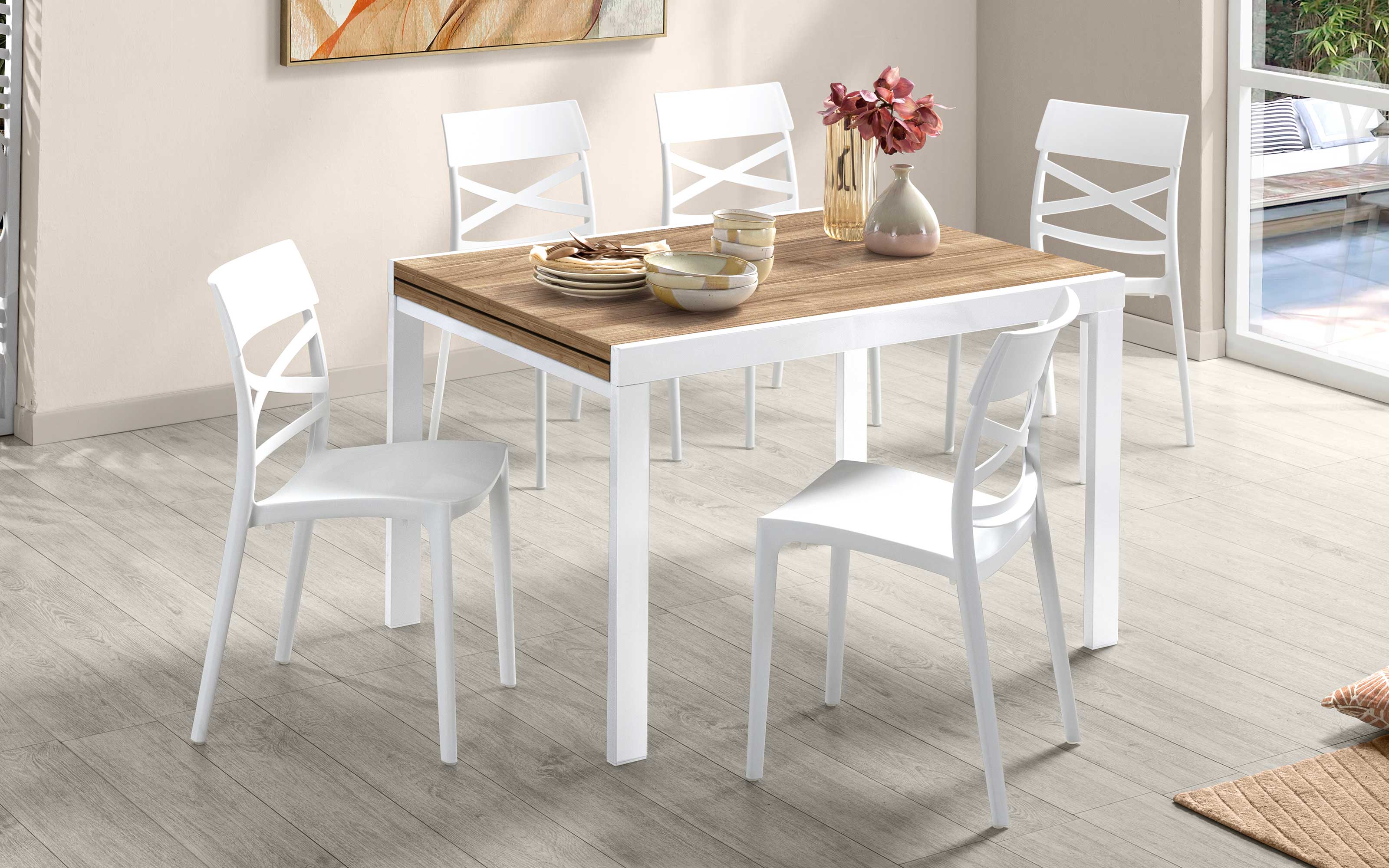 Da Cucina Moderno Garnero Arredamenti Tavolo Da Salone Allungabile