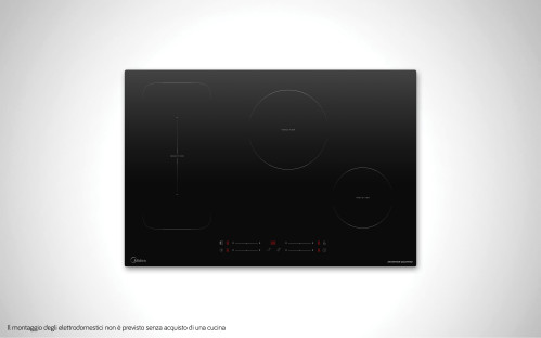 Piastra di copertura del piano cottura 70x52 cm Copertura