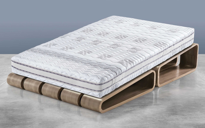 Mungam - Matelas double à ressorts sous vide