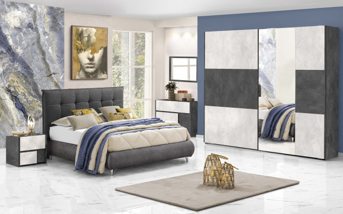 Alev - Chambre 2 portes coulissantes sans lit