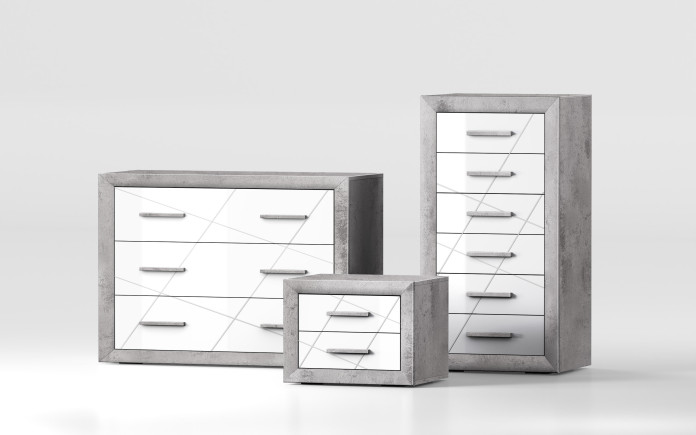 Anaid - Commode 3 tiroirs