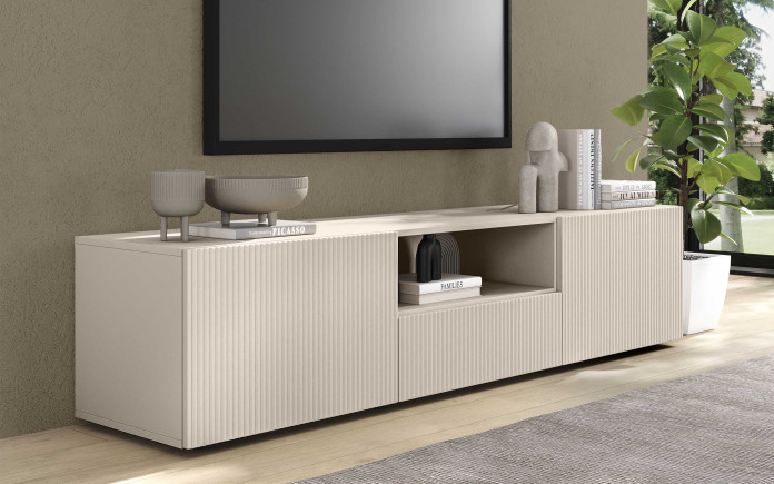 Oir - Meuble TV 2 portes 1 tiroir