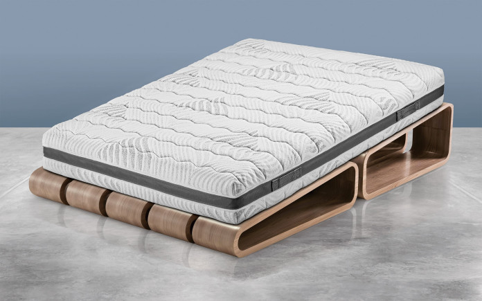 Evaw - Matelas double en memory sous vide