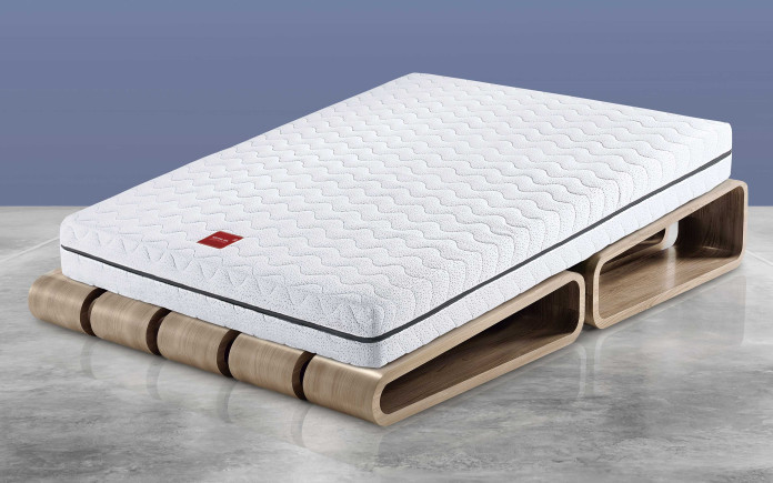 Ria Leef - Matelas double en memory sous vide