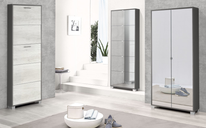 Etnardauq - Armoire lit 5 portes avec miroir