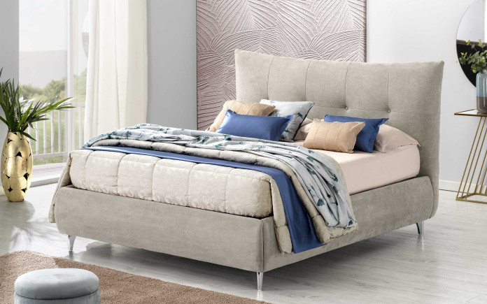 Ongic - Lit coffre double avec pieds - Immagine 1