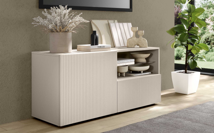 Oir - Meuble TV 1 porte 1 tiroir
