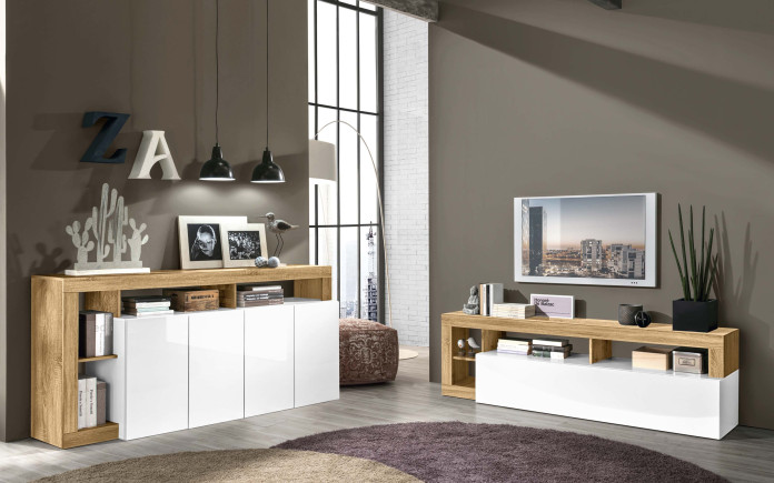 Ogrubma - Buffet 4 portes battantes