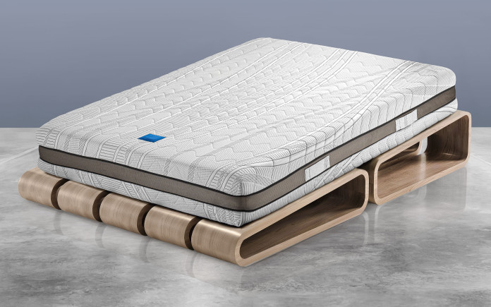 Noitasnes - Matelas double en memory sous vide