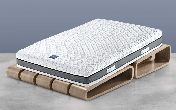 Roirepus - Matelas double en memory sous vide